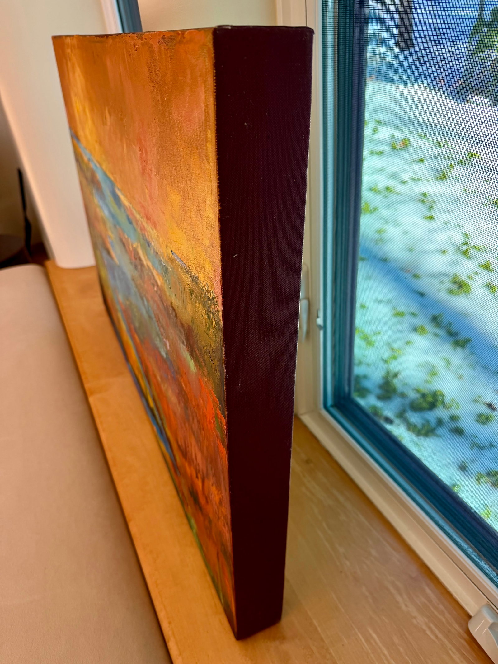 Contemporary "Scarborough Marsh" Painting - 4