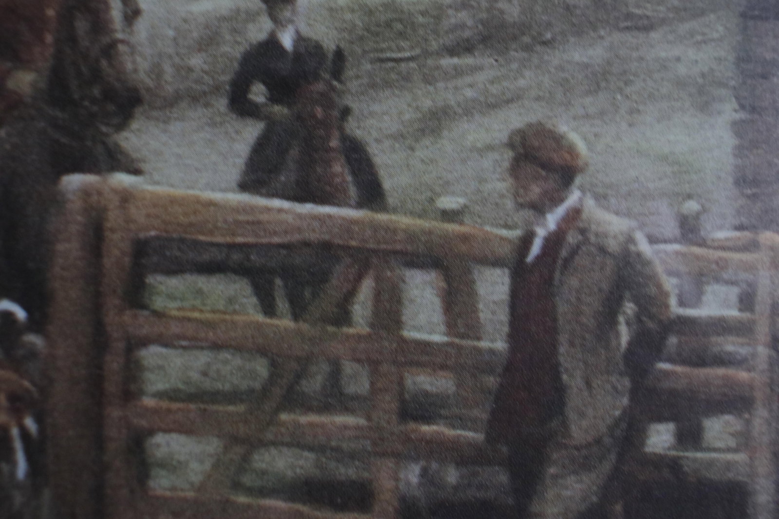 Vintage Lithograph of a British Fox Hunting Scene "The Pink of Condition" by George Wright - 17