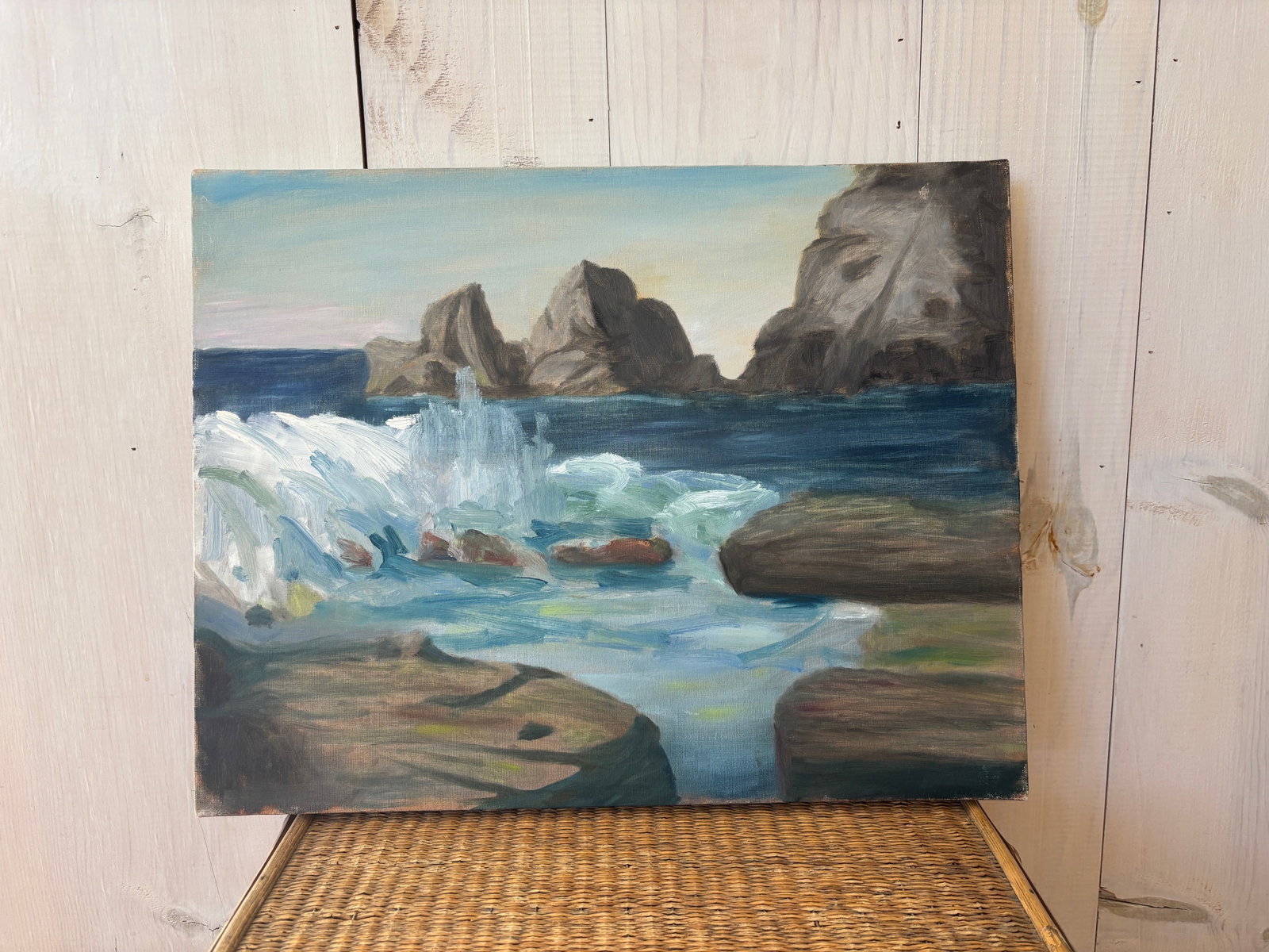Mid 20th Century Original Seascape Painting - 5