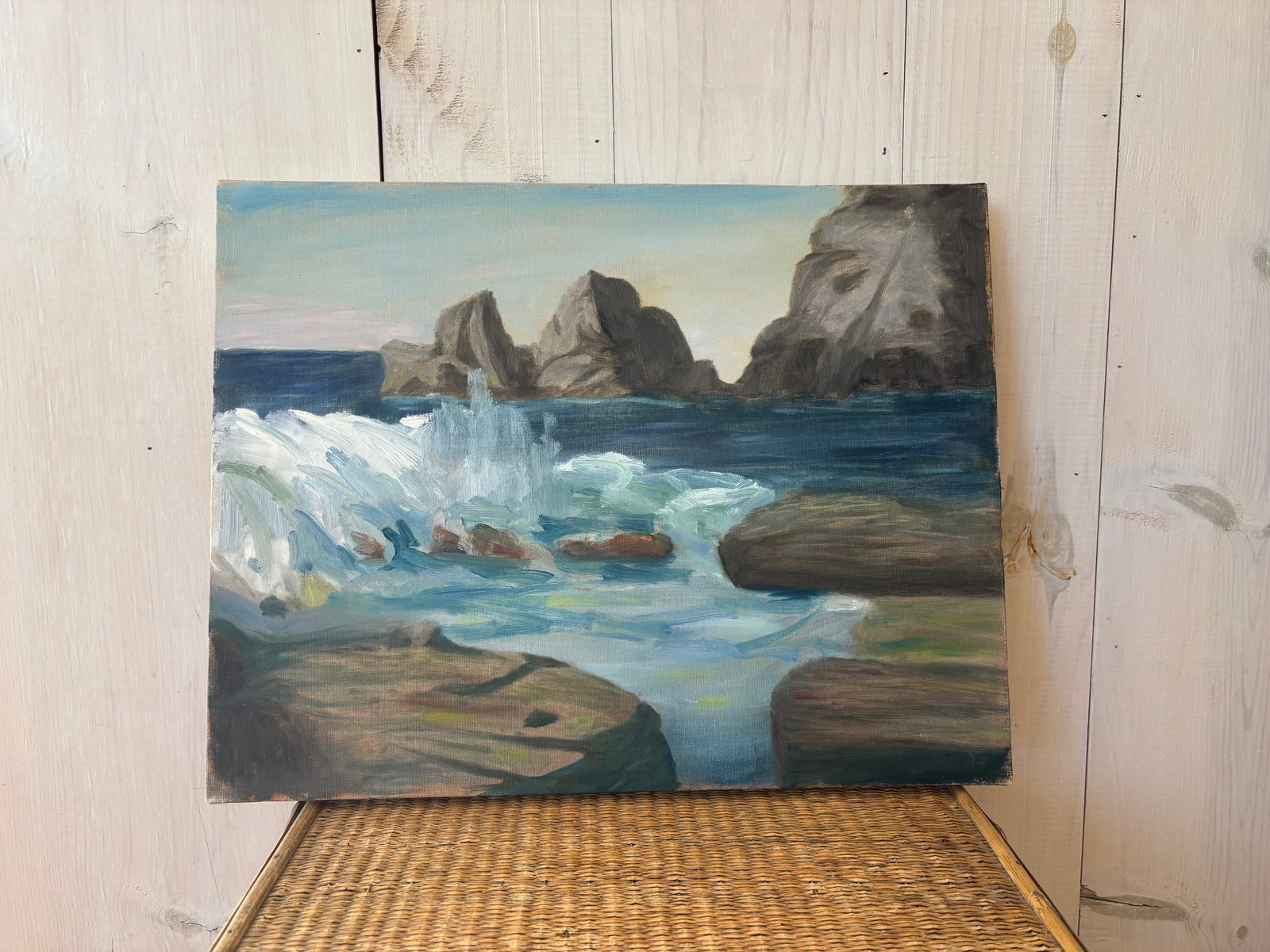 Mid 20th Century Original Seascape Painting - 7