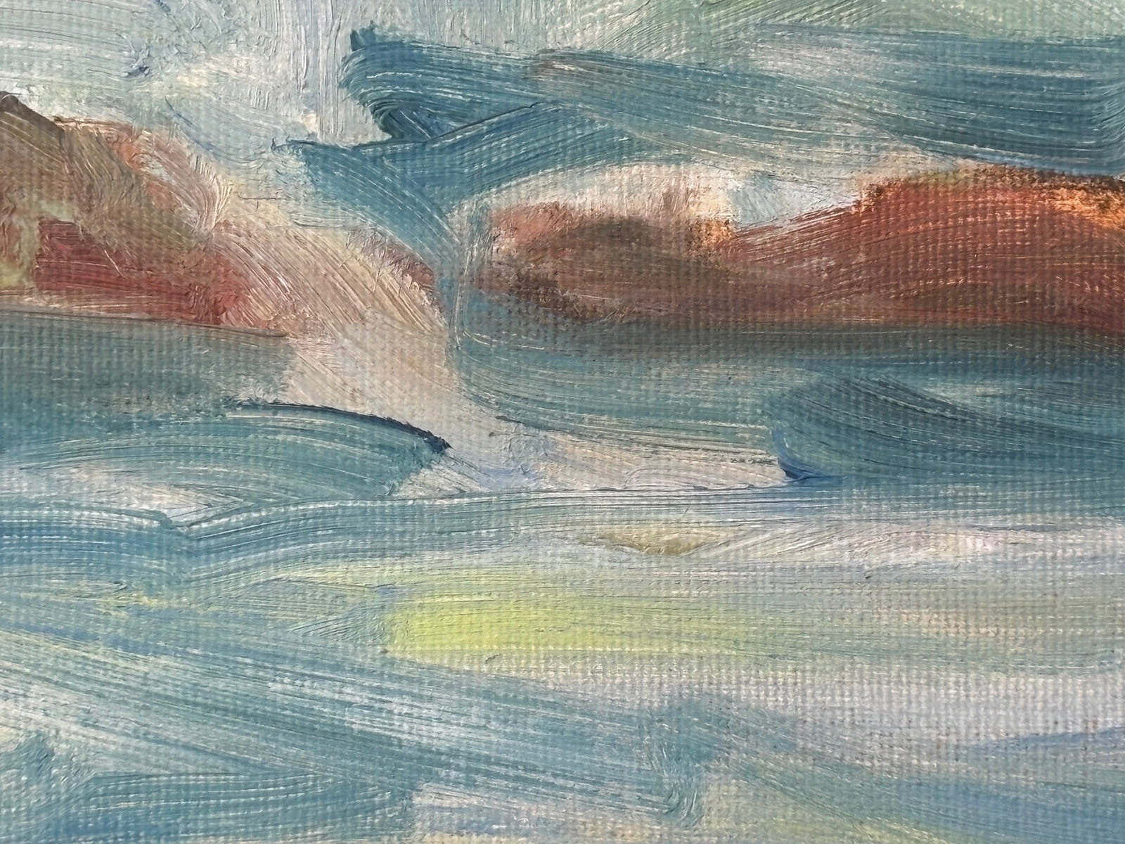Mid 20th Century Original Seascape Painting - 9