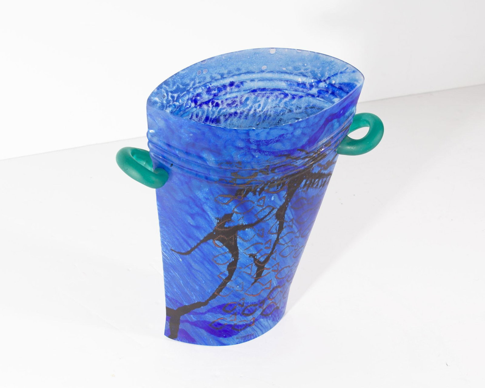 Kjell Engman Kosta Boda Limited Edition Glass Vase Sculpture - 4