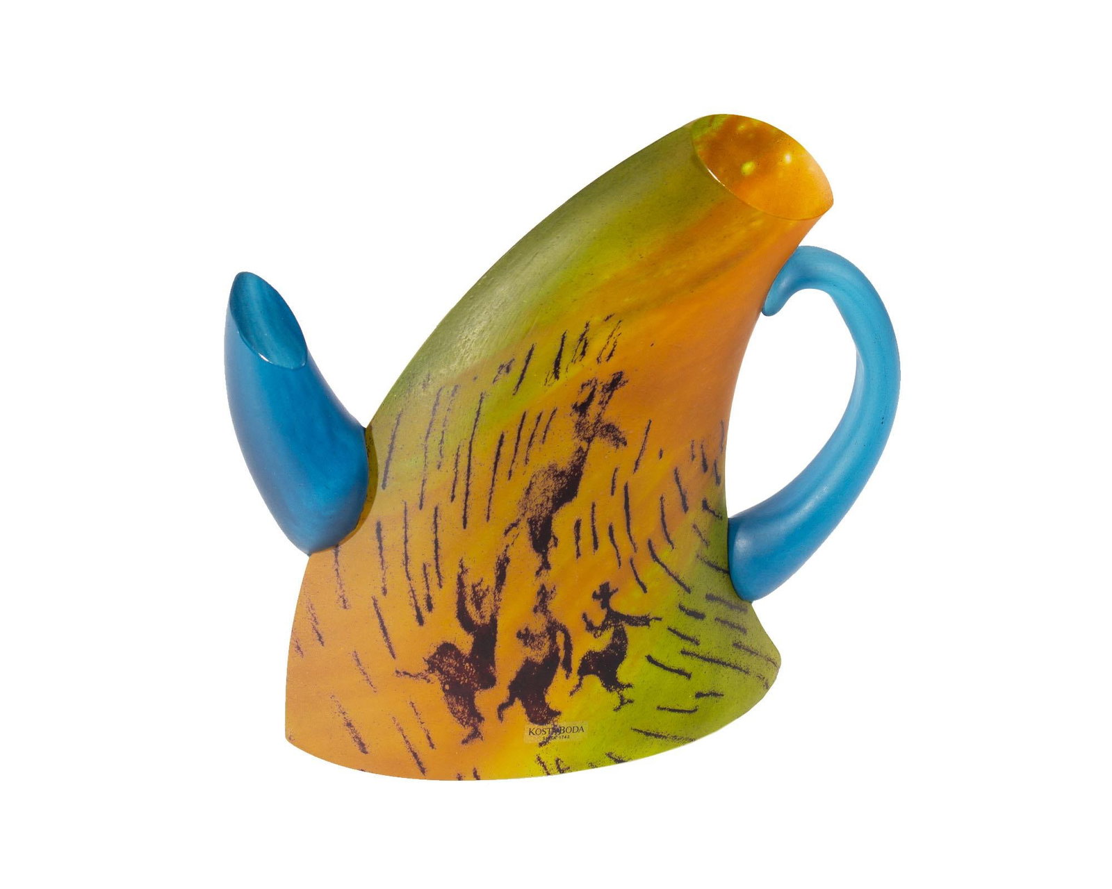 Kjell Engman Signed Kosta Boda Limited Edition Teapot Sculpture - 2