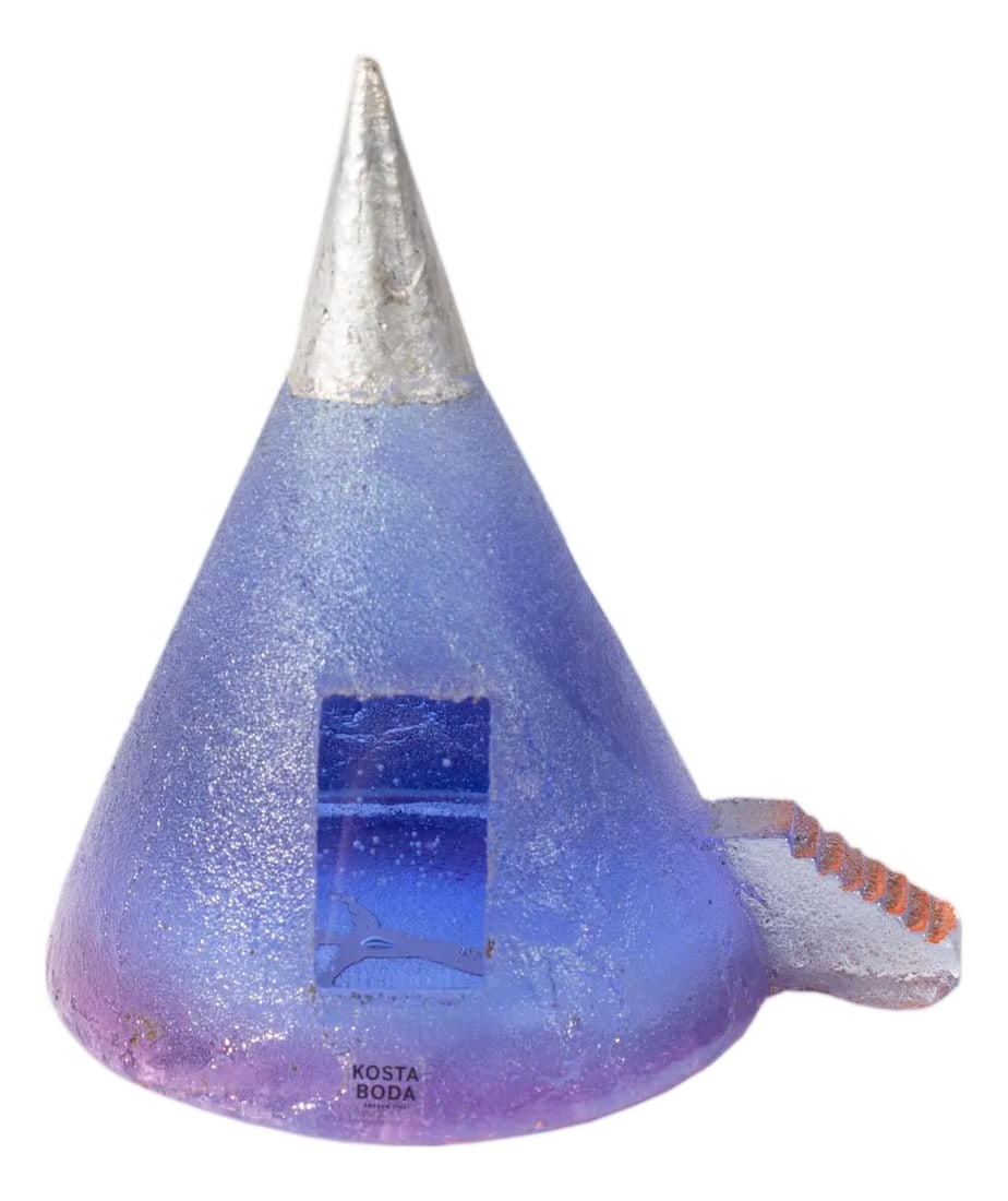 Kosta Boda "Shelter" Glass Tipi by Bertil Vallien (1 of 8)