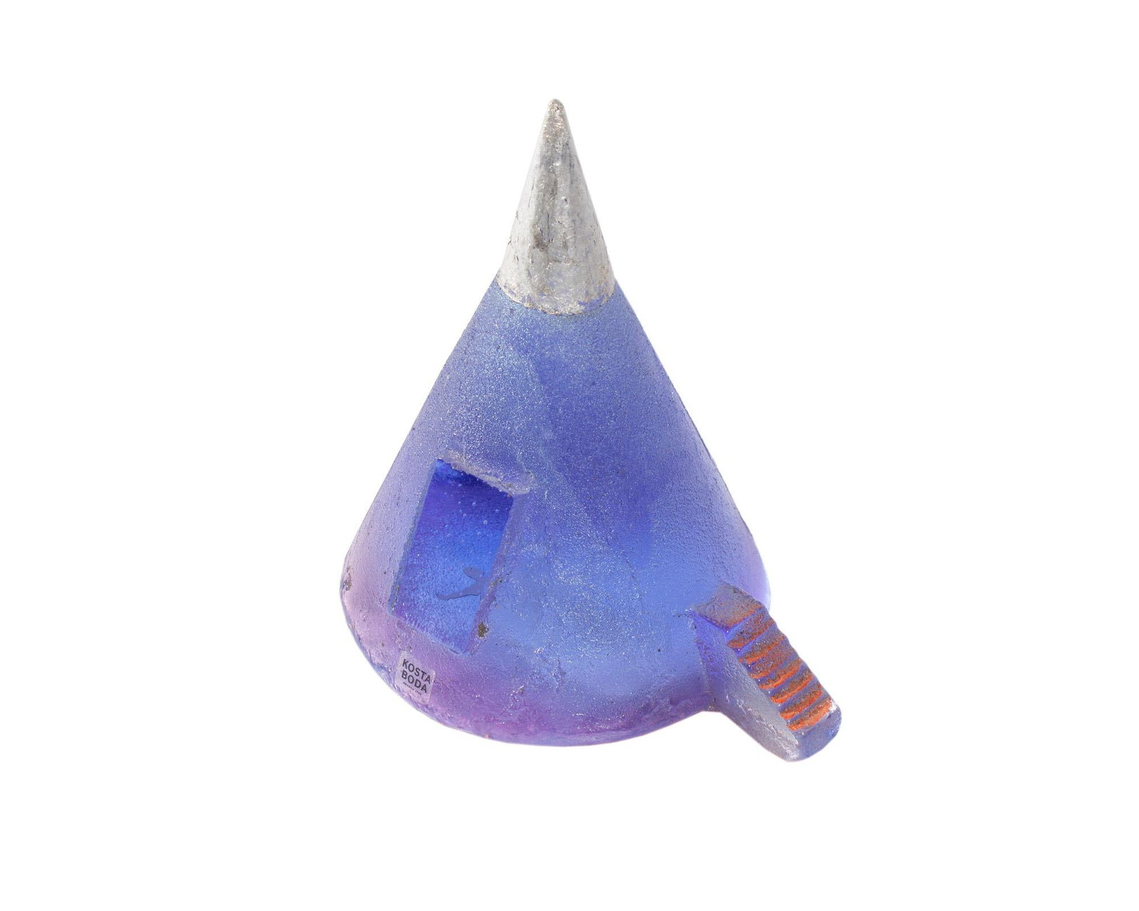 Kosta Boda "Shelter" Glass Tipi by Bertil Vallien - 2