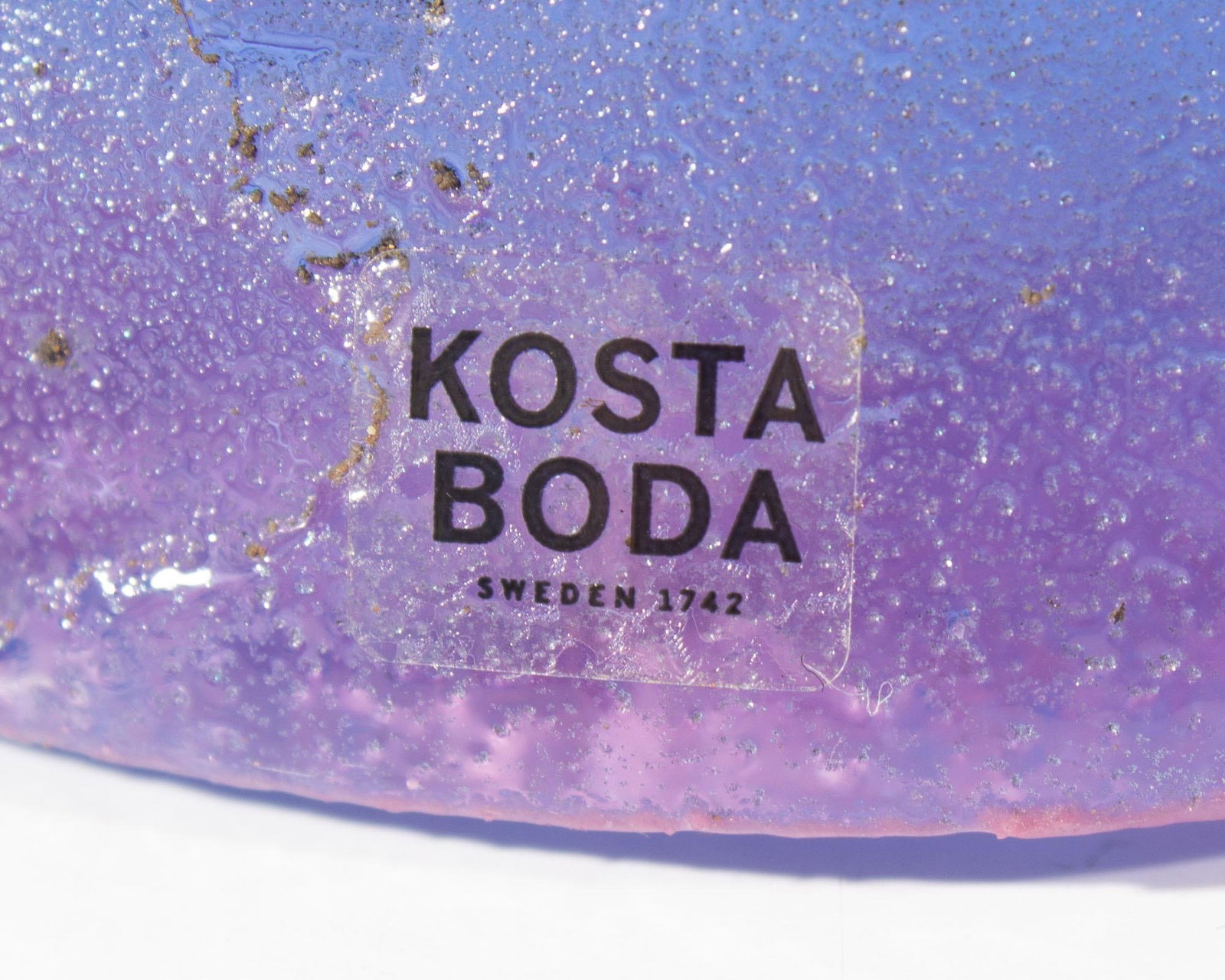 Kosta Boda "Shelter" Glass Tipi by Bertil Vallien - 4