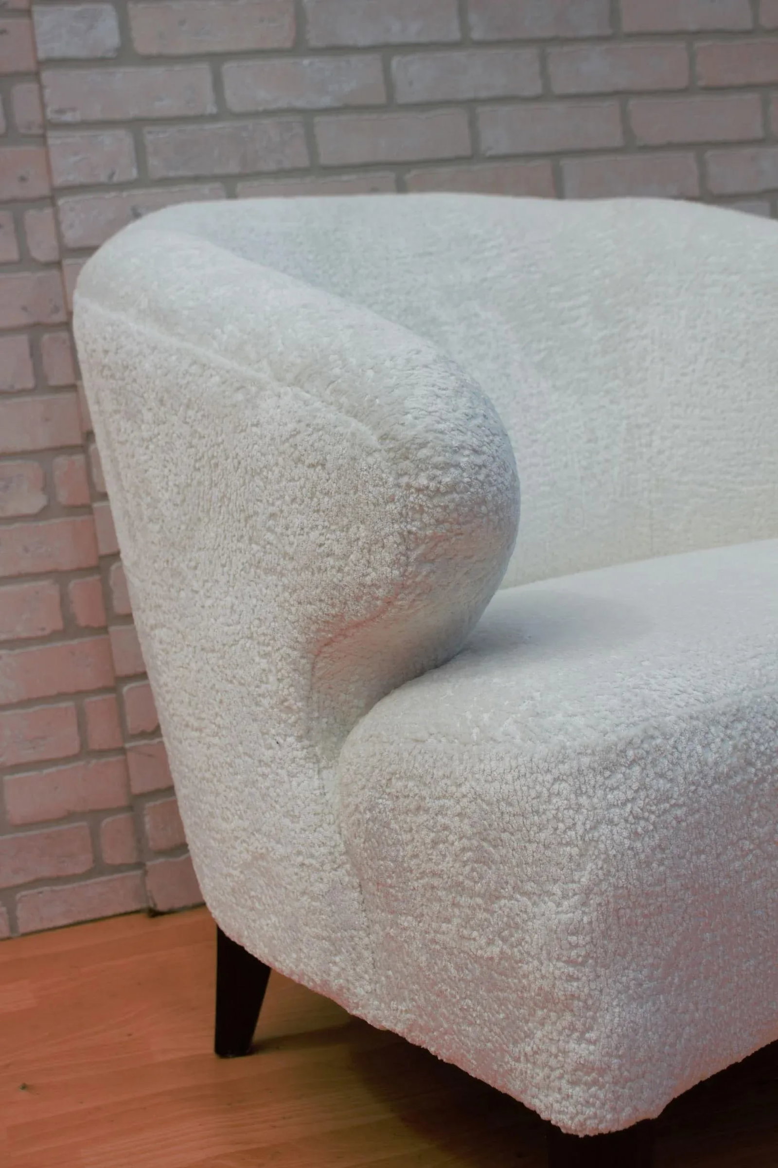 Vintage Modern Scandinavian Lounge Chair Newly Reupholstered - 10