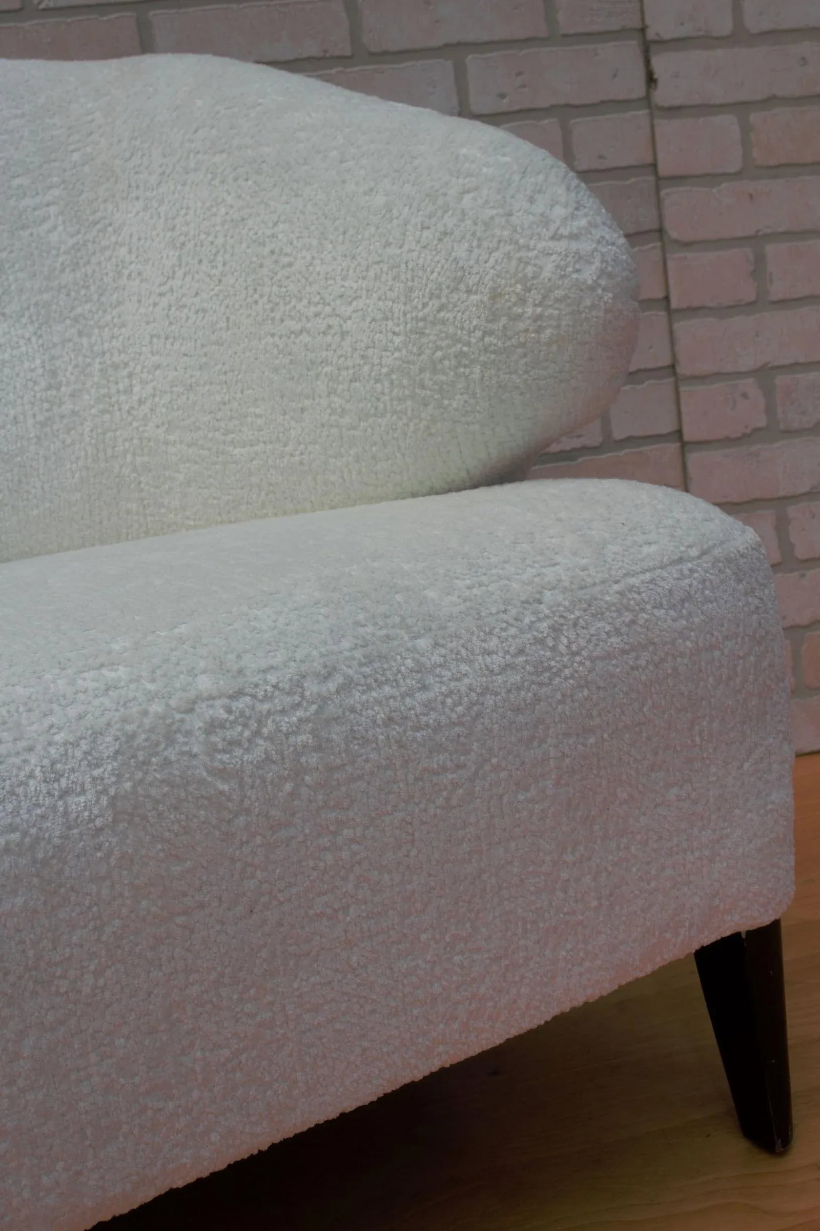 Vintage Modern Scandinavian Lounge Chair Newly Reupholstered - 11