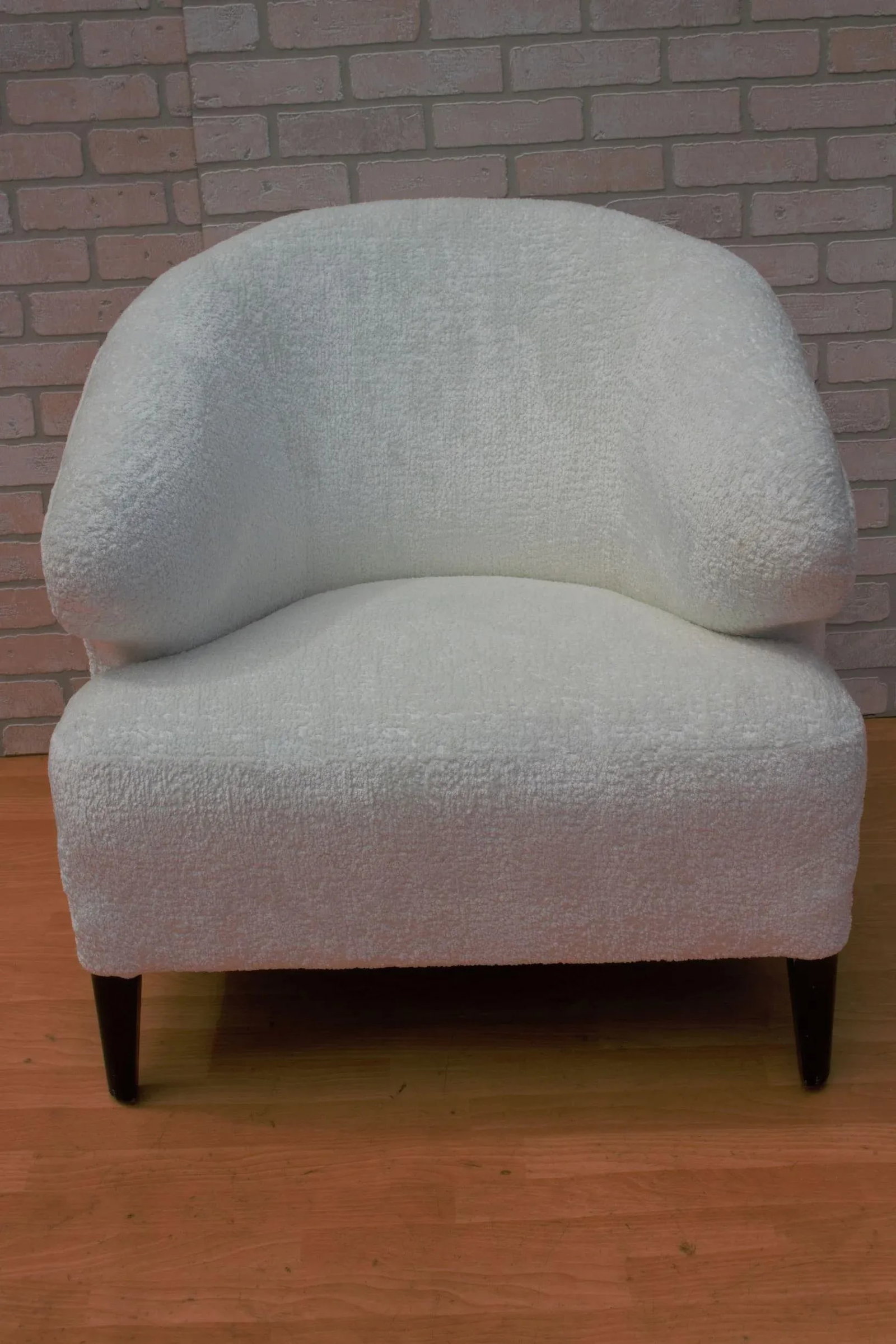 Vintage Modern Scandinavian Lounge Chair Newly Reupholstered - 2