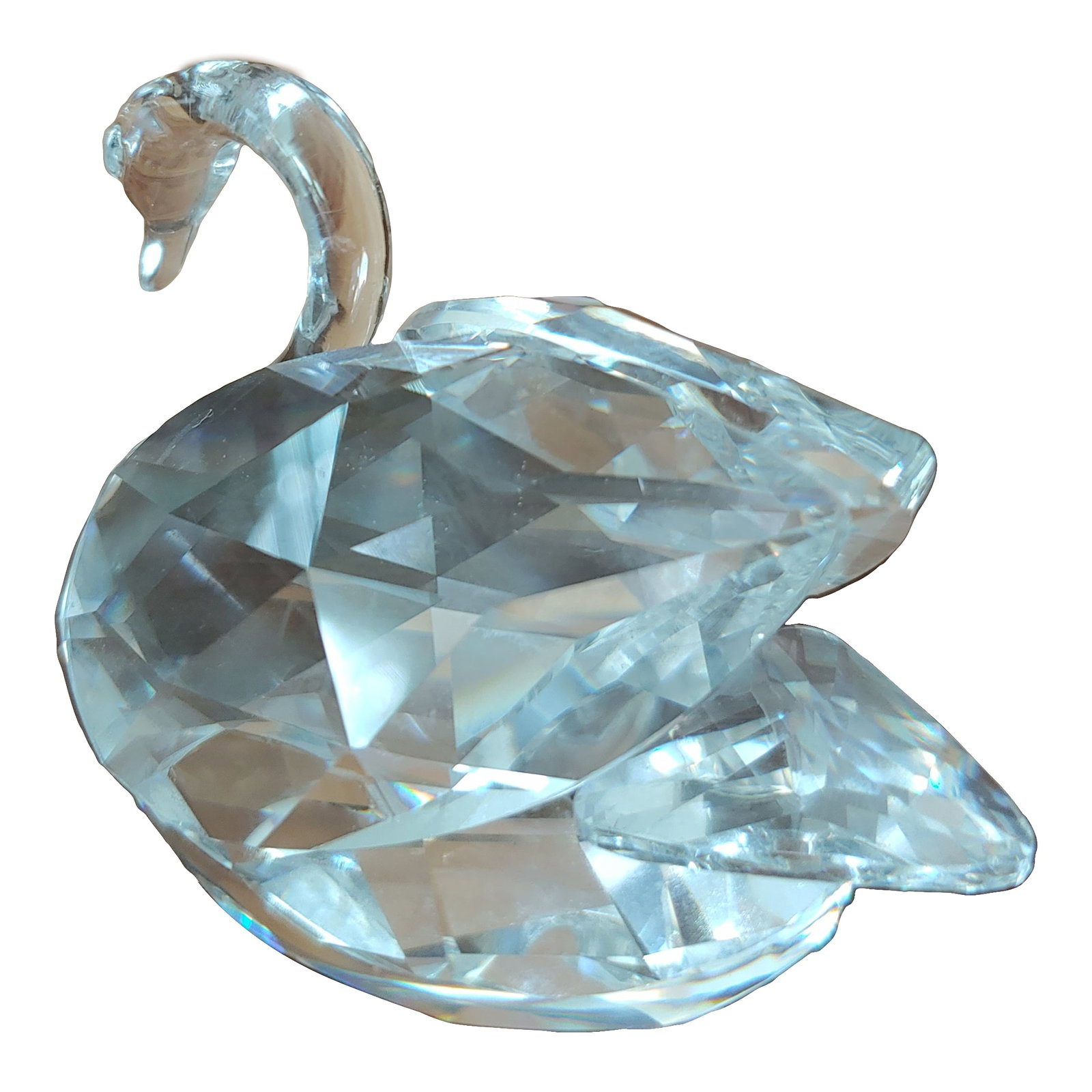 Swarovski Swan Figurine: Great Figurine! Condition: Alterations: Original Condition Unaltered Imperfections: Some Imperfections Condition Notes: Like New! Very Clean. Origin: Romania Creator: Brand: Swarovski