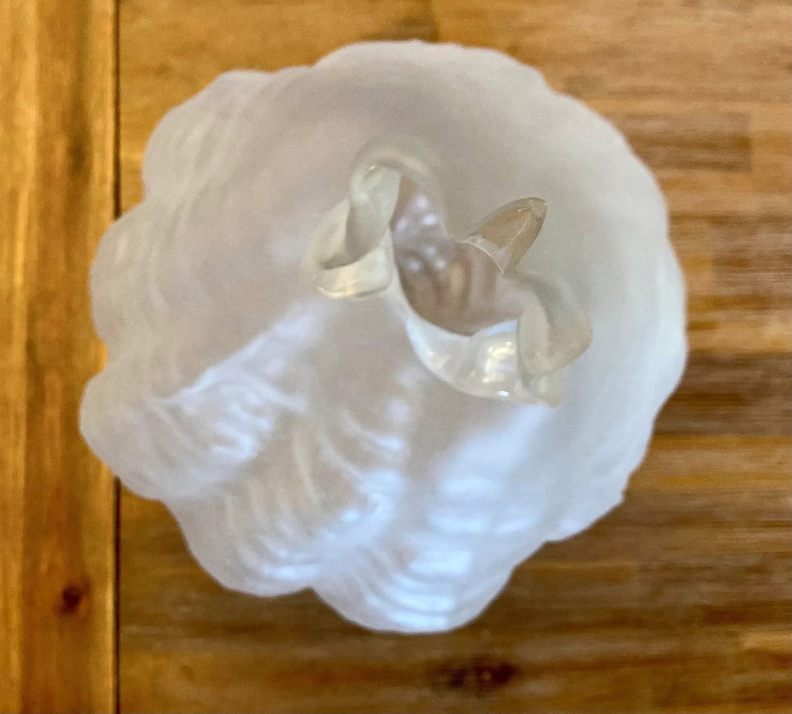 Limited Series Glass Sculpture 'Circium' in Frost by Nikolas Weinstein, a Frank Gehry Colleague - 6