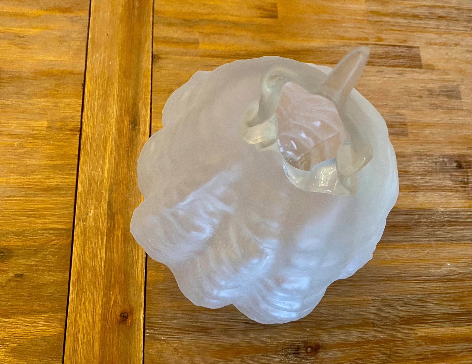 Limited Series Glass Sculpture 'Circium' in Frost by Nikolas Weinstein, a Frank Gehry Colleague - 7