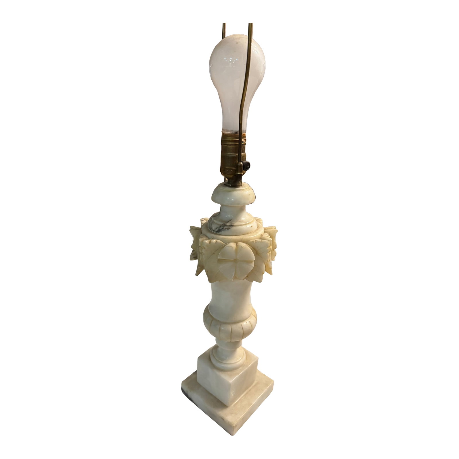 Antique Italian Hand Carved Alabaster Table Lamp: Antique Italian Hand Carved Alabaster Table Lamp you might be interested in - classic pieces that add timeless elegance and warm ambient lighting to interiors Condition: Alterations: Original