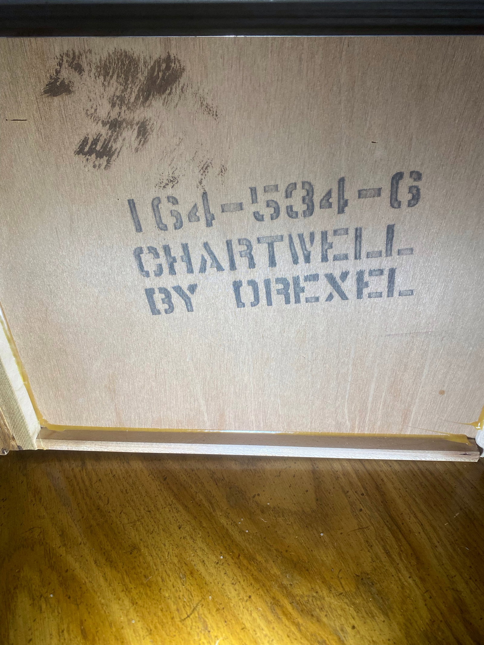 Mid 20th Century Drexel Heritage Chartwell Solid Wood Vintage Expandable Drop-Leaf Server / Dry Bar - 3