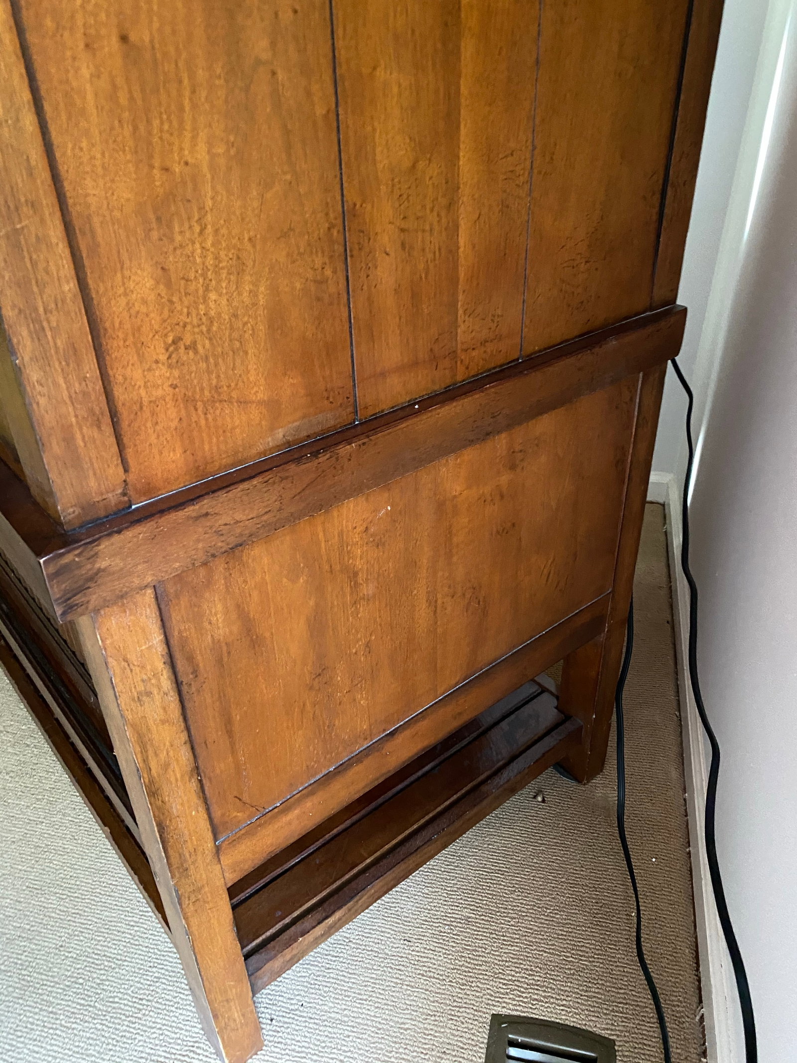Late 20th Century Mandalay by Drexel Heritage Entertainment Armoire in Decorative Asian-Style - 4