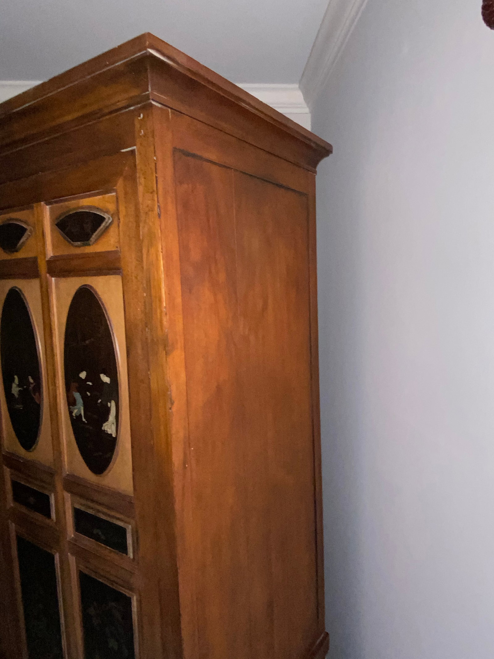 Late 20th Century Mandalay by Drexel Heritage Entertainment Armoire in Decorative Asian-Style - 7