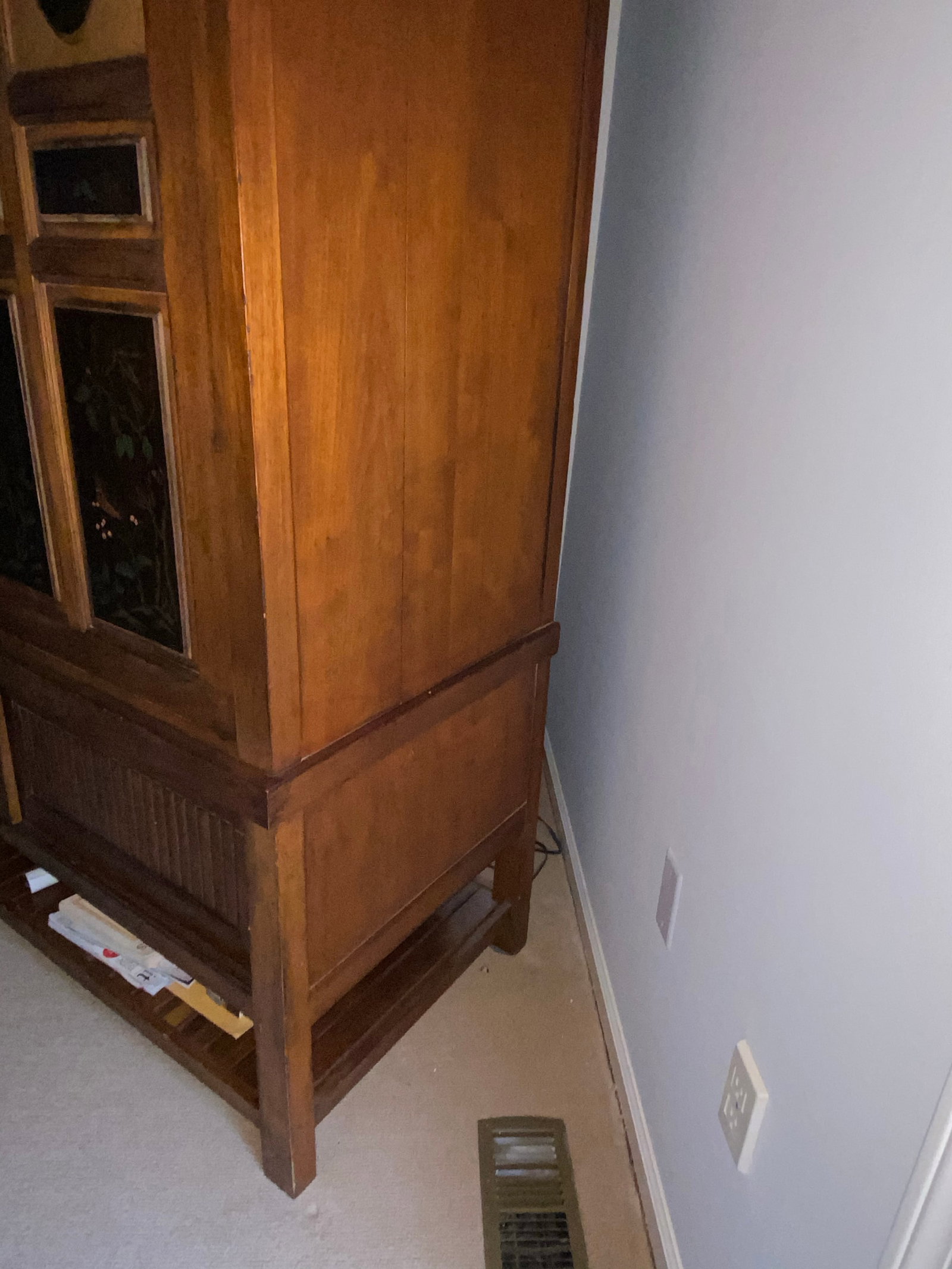 Late 20th Century Mandalay by Drexel Heritage Entertainment Armoire in Decorative Asian-Style - 8