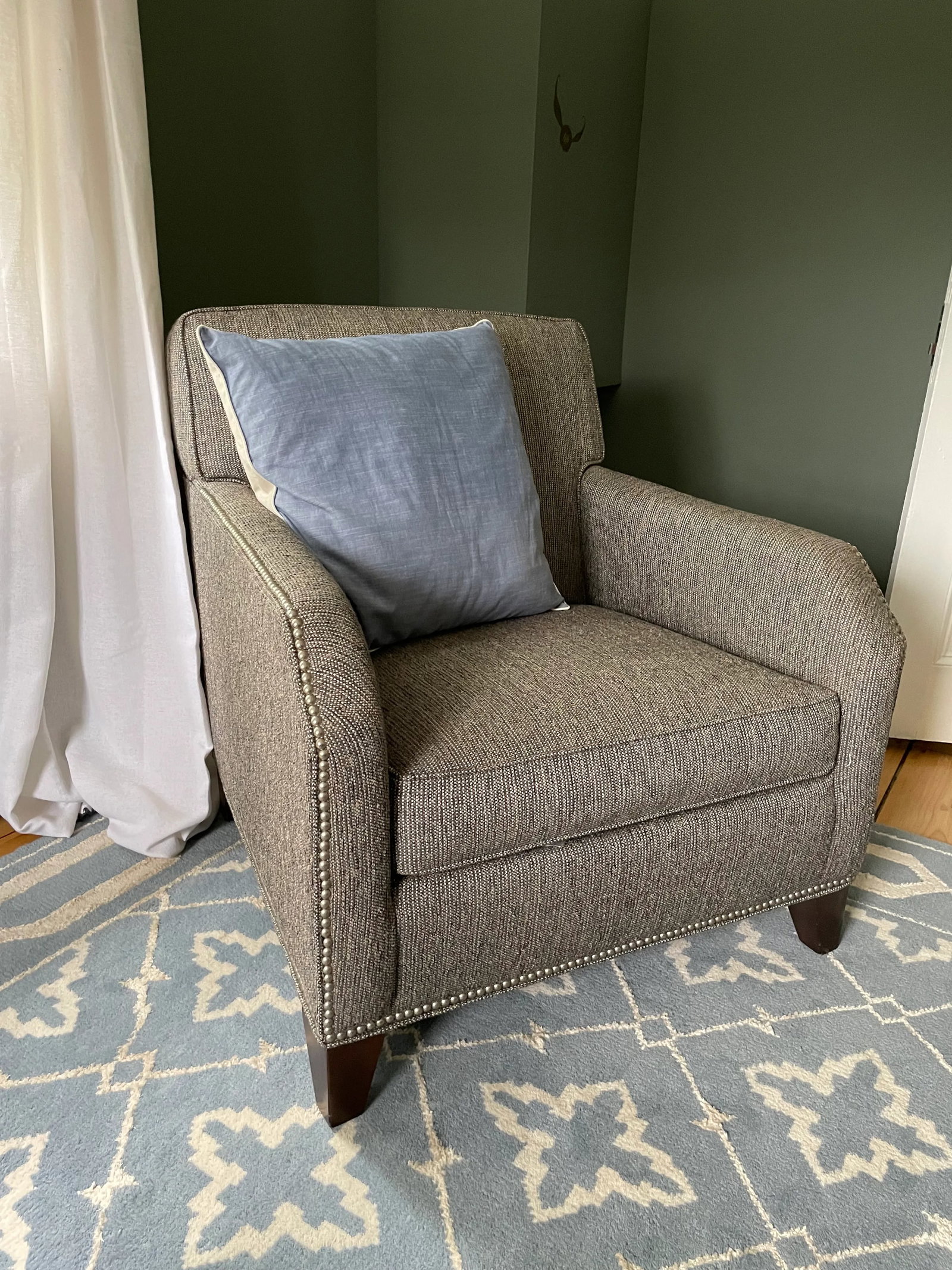 Ethan Allen Contemporary Accent Chair - 3