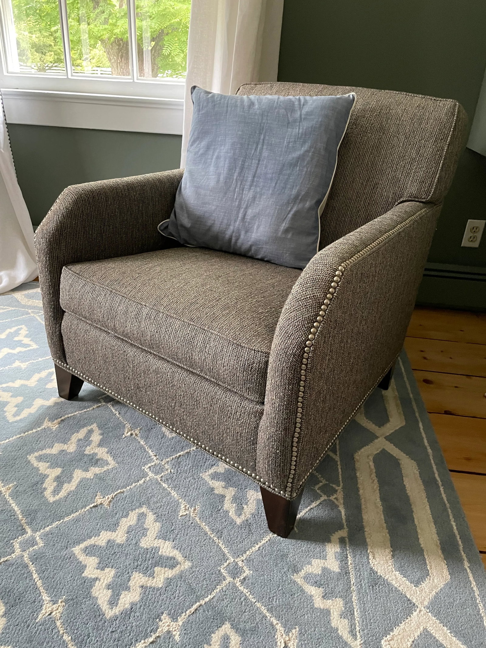 Ethan Allen Contemporary Accent Chair - 5