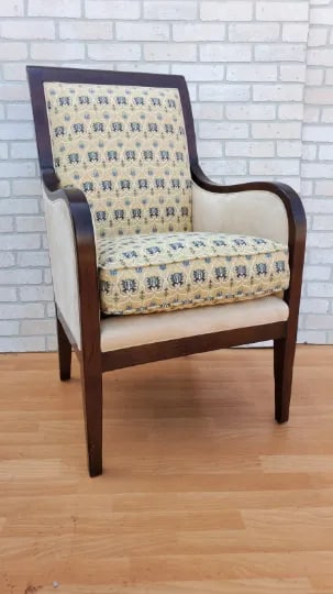 Vintage Oval Open Back Lounge Chair by Baker the Milling Road Collection - 2