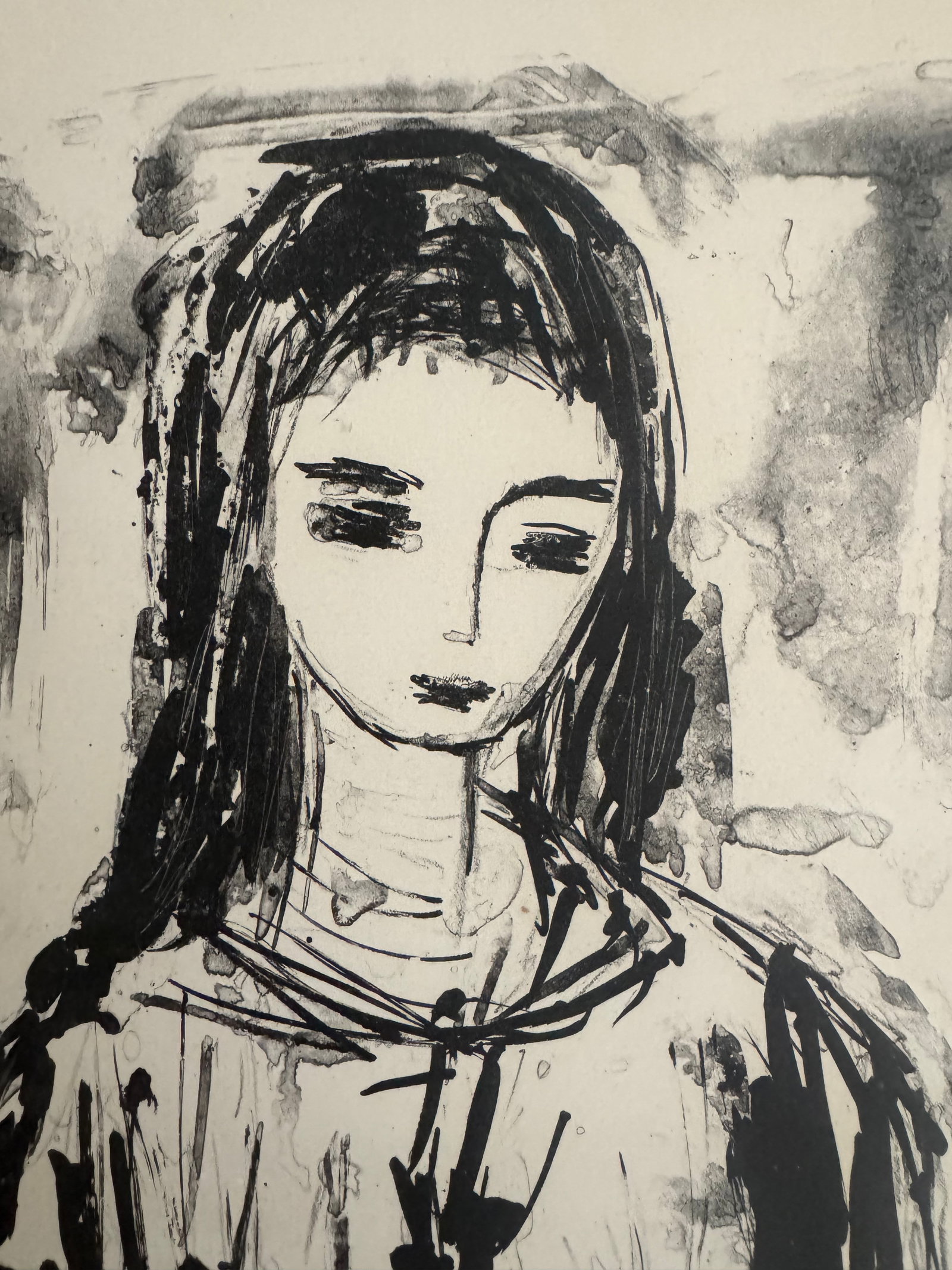 1960s Mid-Century Modern Greta Schreyer "Teenager" Signed Limited Edition Lithograph, 85/120 - 2
