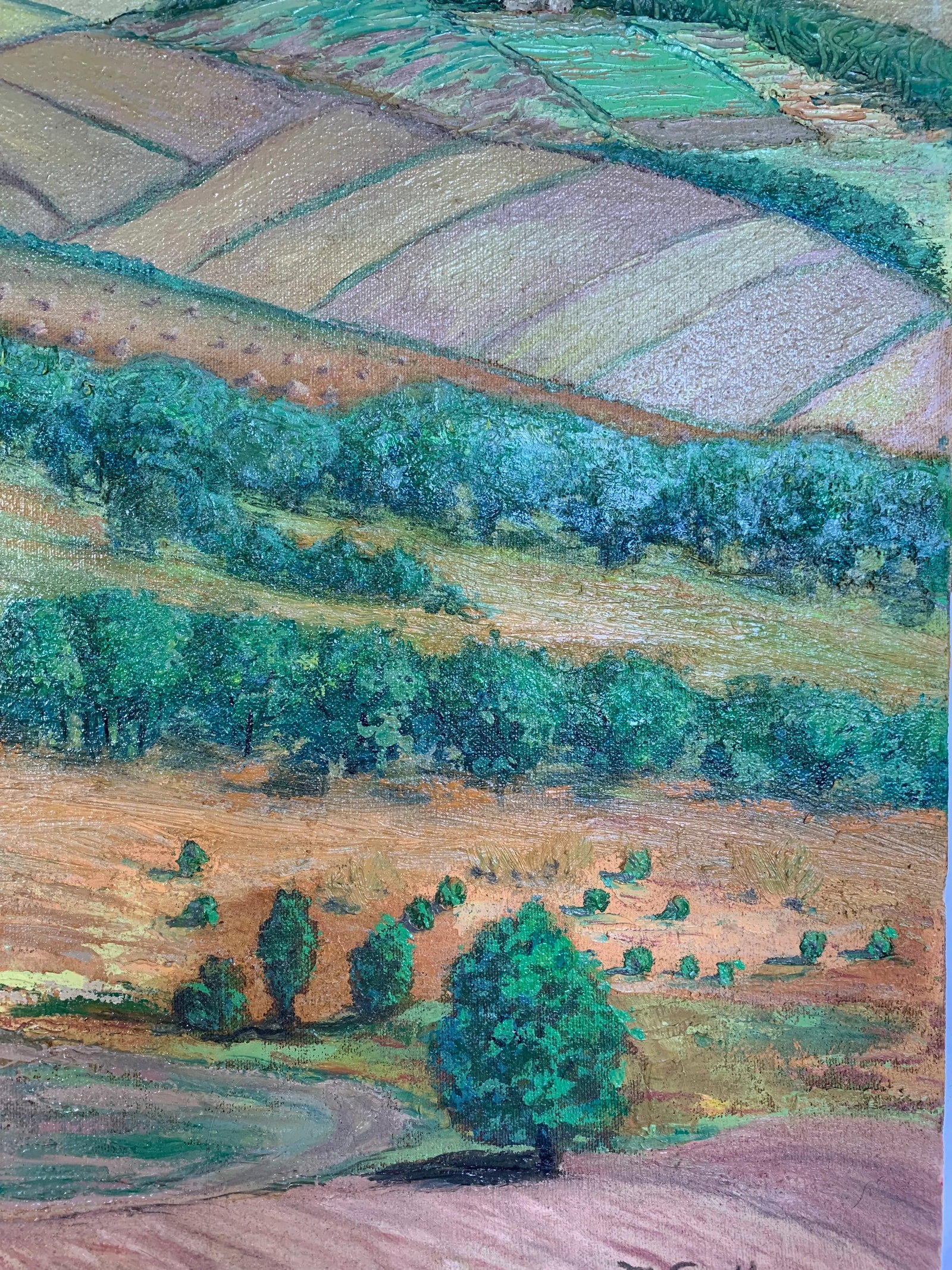 Early 20th Century Regionalism Landscape Painting - 4
