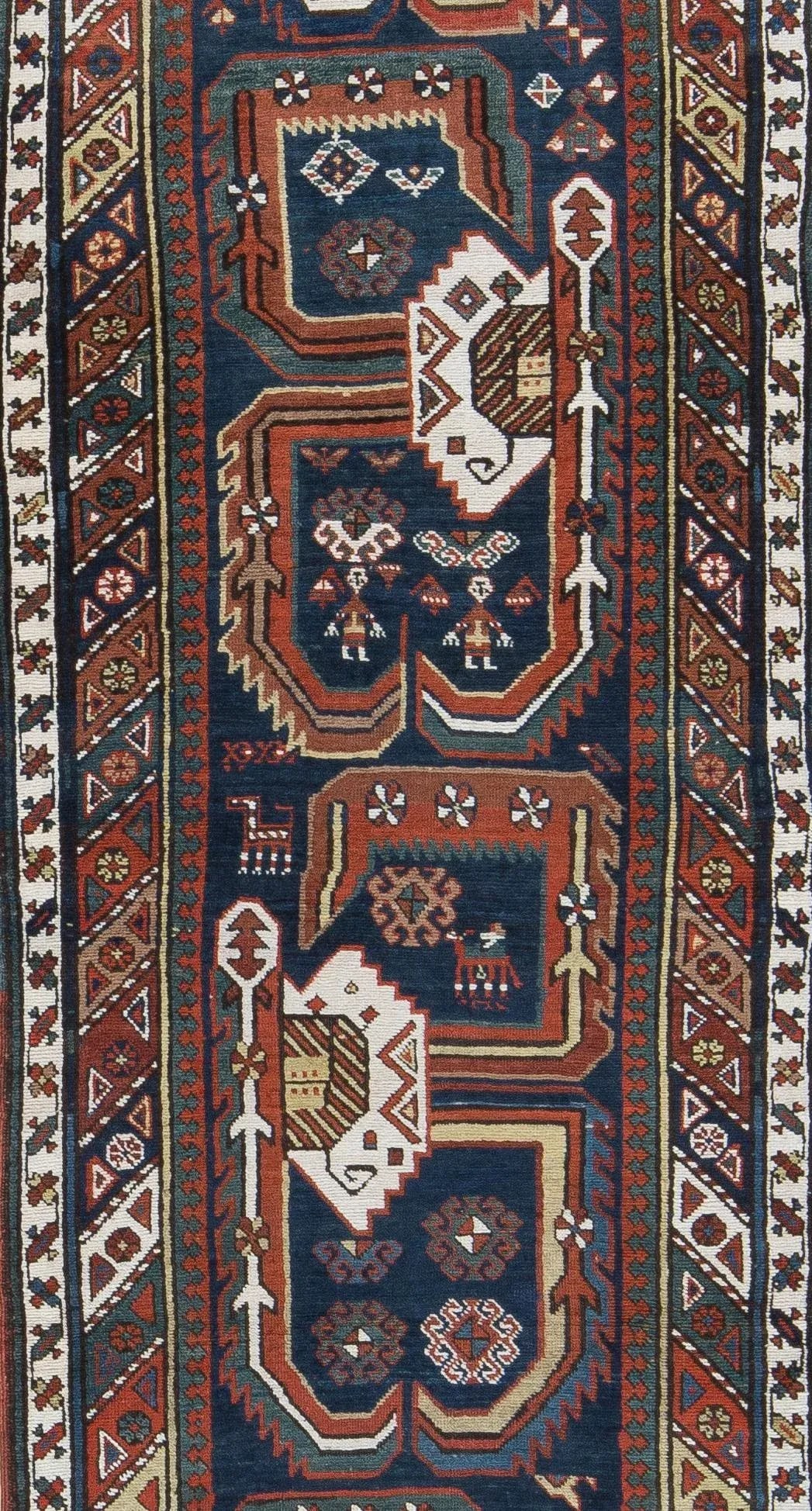 1900s Antique Persian Runner - 2