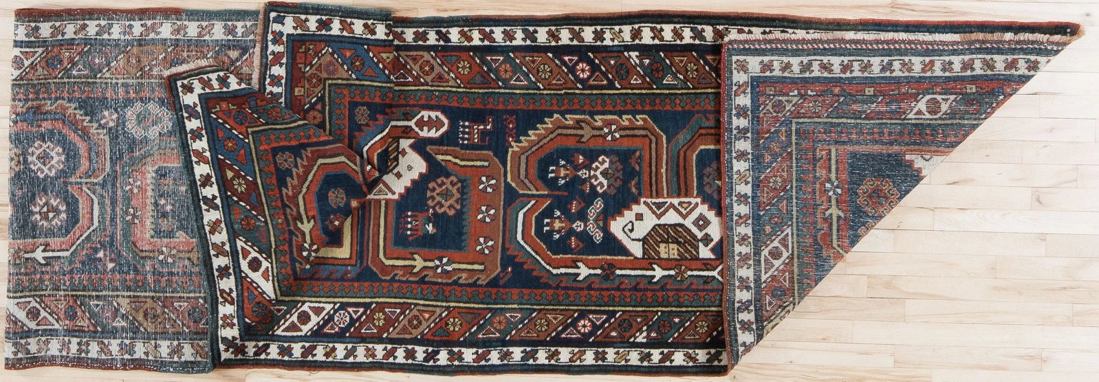 1900s Antique Persian Runner - 4