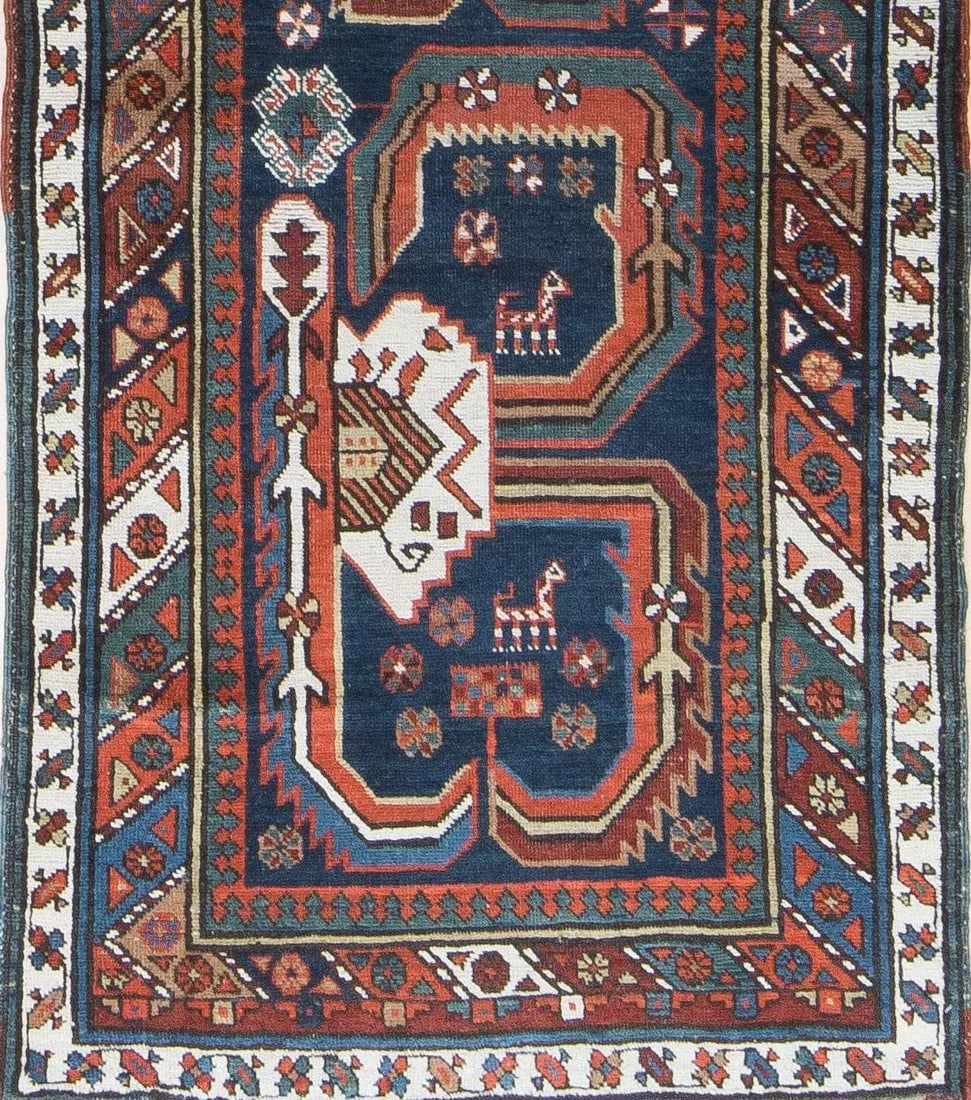 1900s Antique Persian Runner - 6