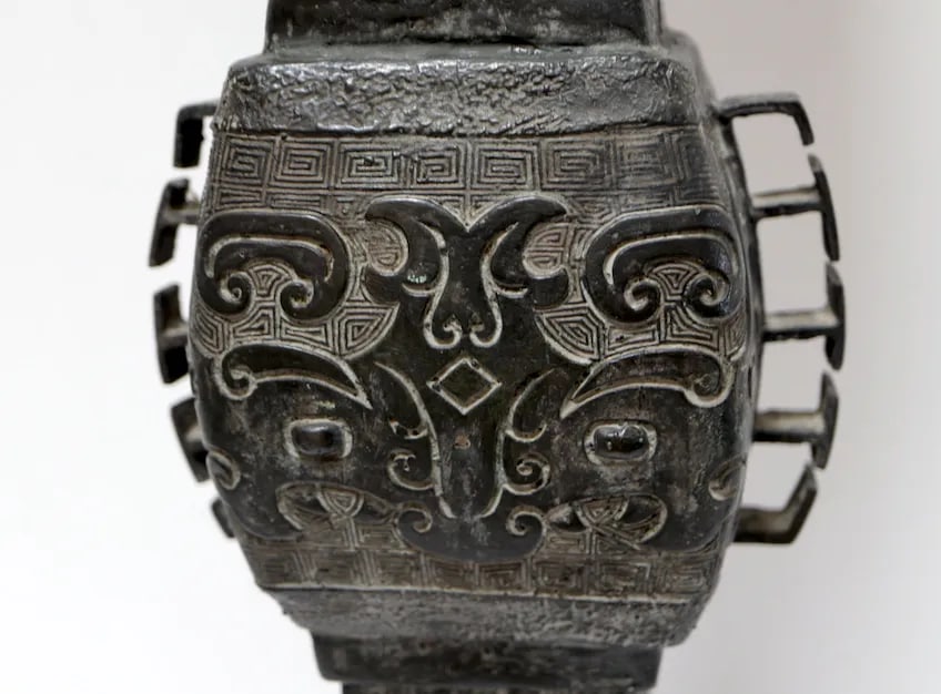 19th Century Japanese Bronze Table Lamp - 3
