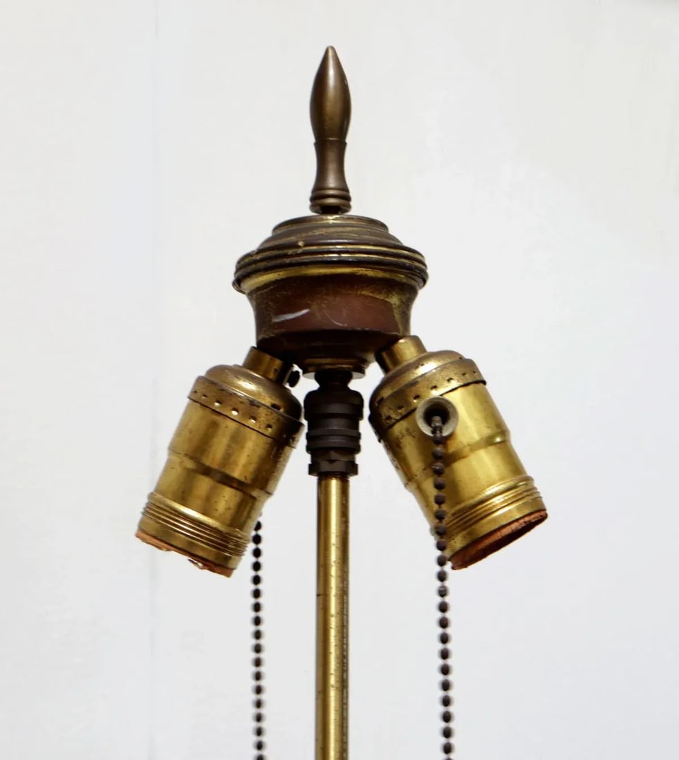 19th Century Japanese Bronze Table Lamp - 5