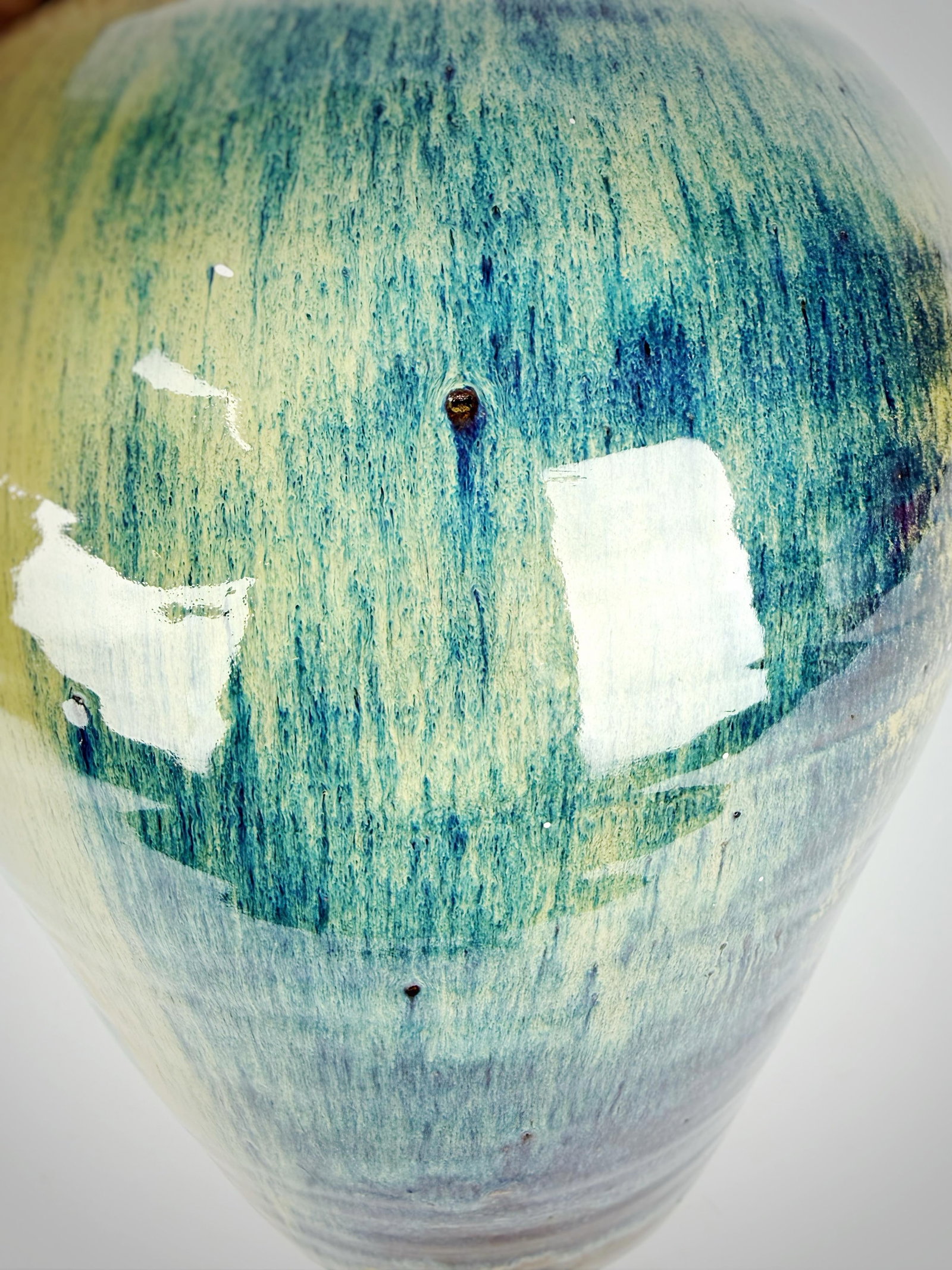 1982 Signed Studio Pottery Jug - Teague (w.d.g.) - Glazed Stoneware - 8