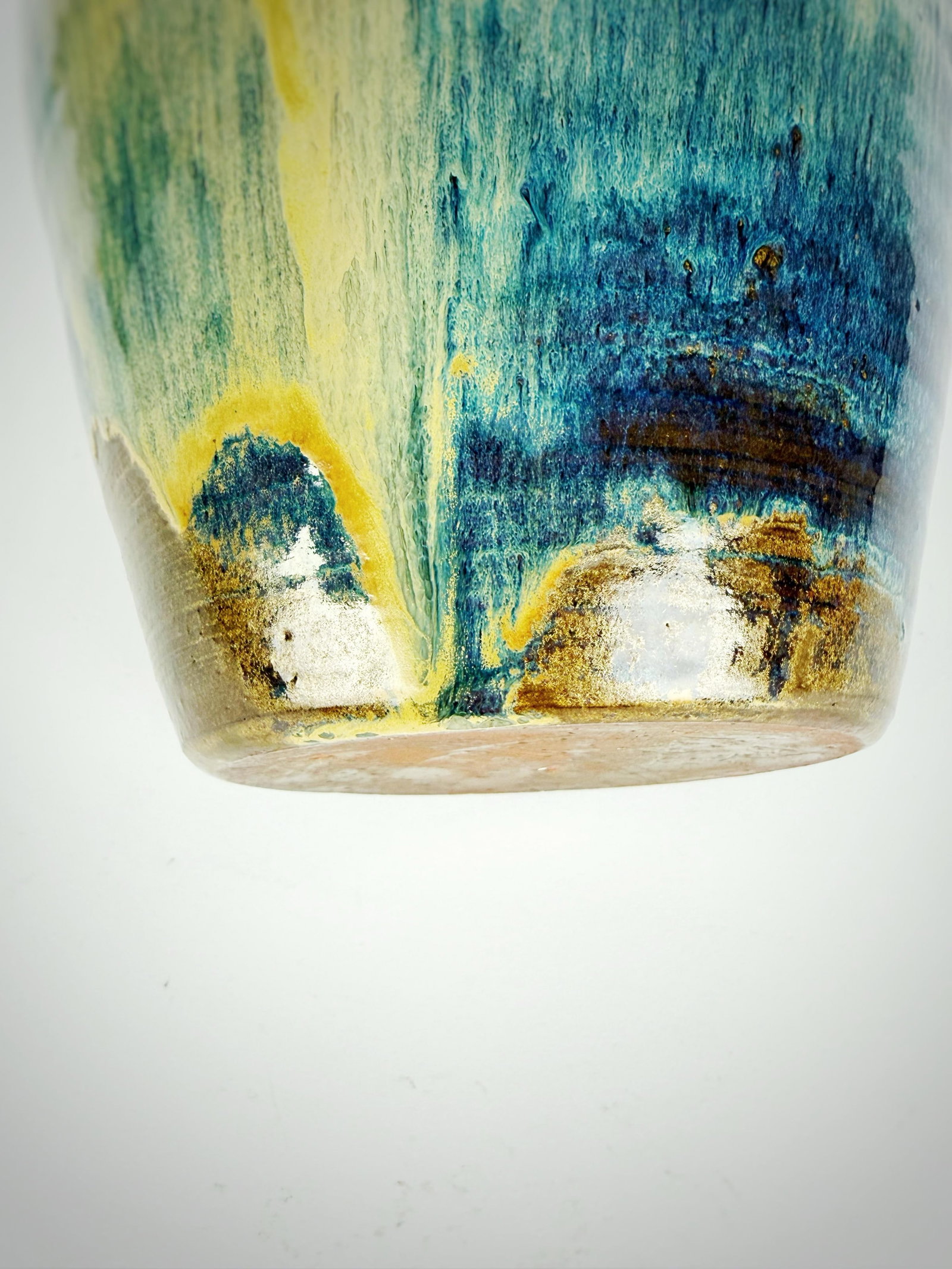 1982 Signed Studio Pottery Jug - Teague (w.d.g.) - Glazed Stoneware - 9