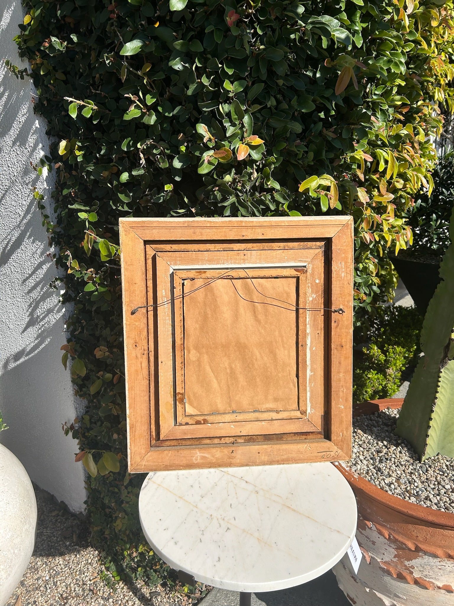 Vintage Wood & Gilt Framed Mirror - 8