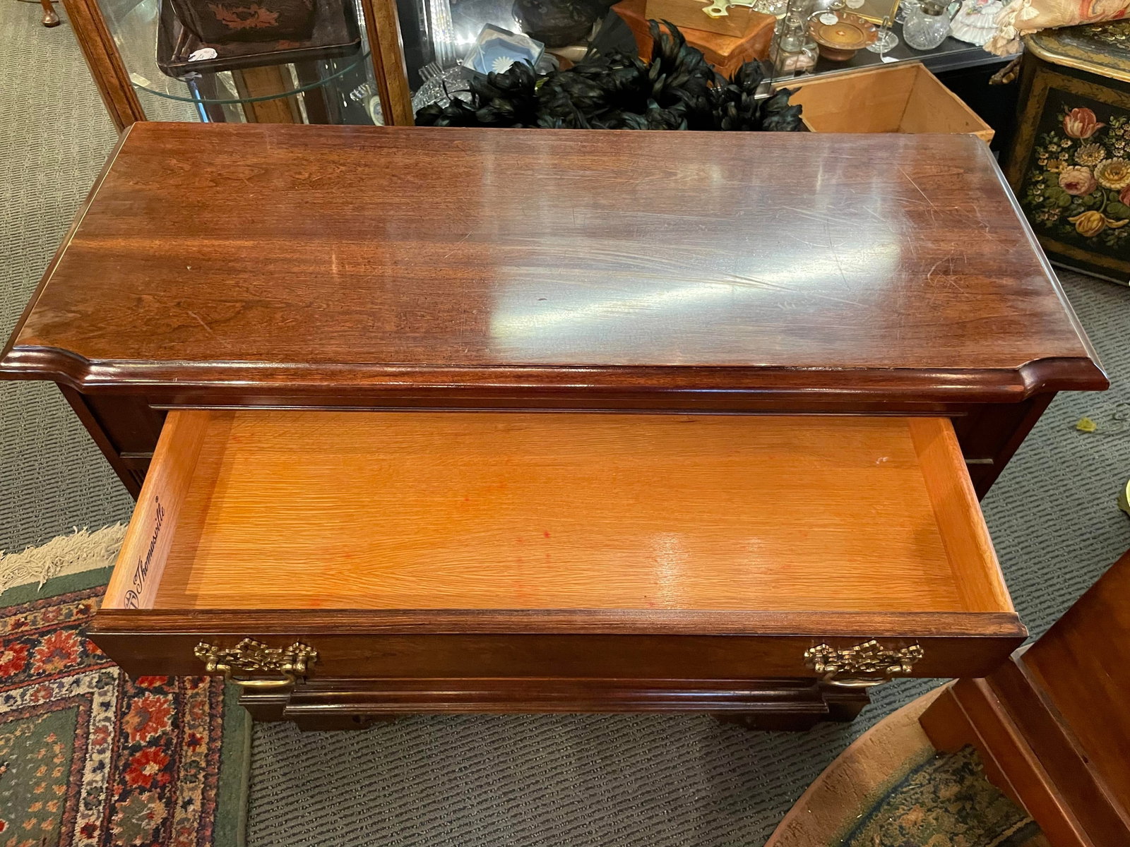 Vintage Thomasville Neo Colonial One Drawer Cupboard - 6