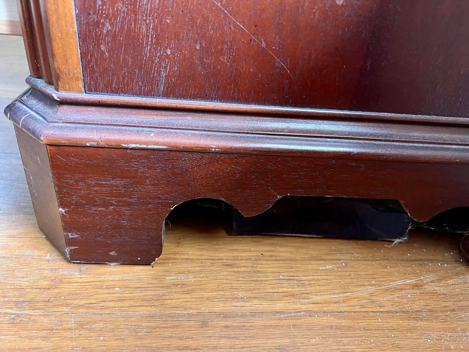 1980s Vintage Drexel Chippendale Mahogany High Chest - 6