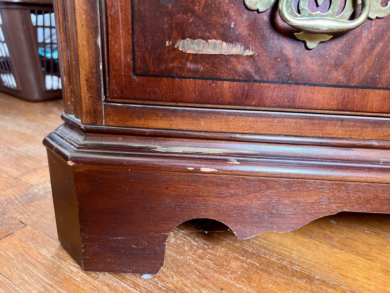 1980s Vintage Drexel Chippendale Mahogany High Chest - 9