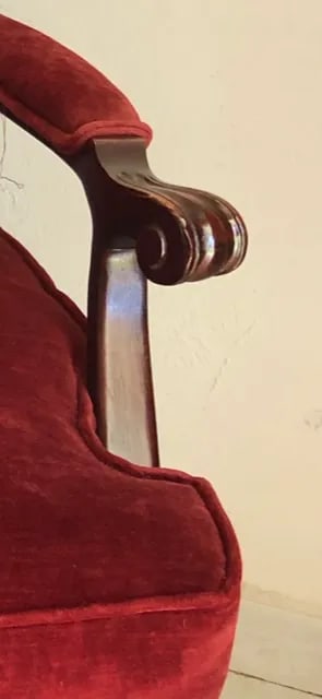 1990s Vintage Thomasville Arm Chair - 11