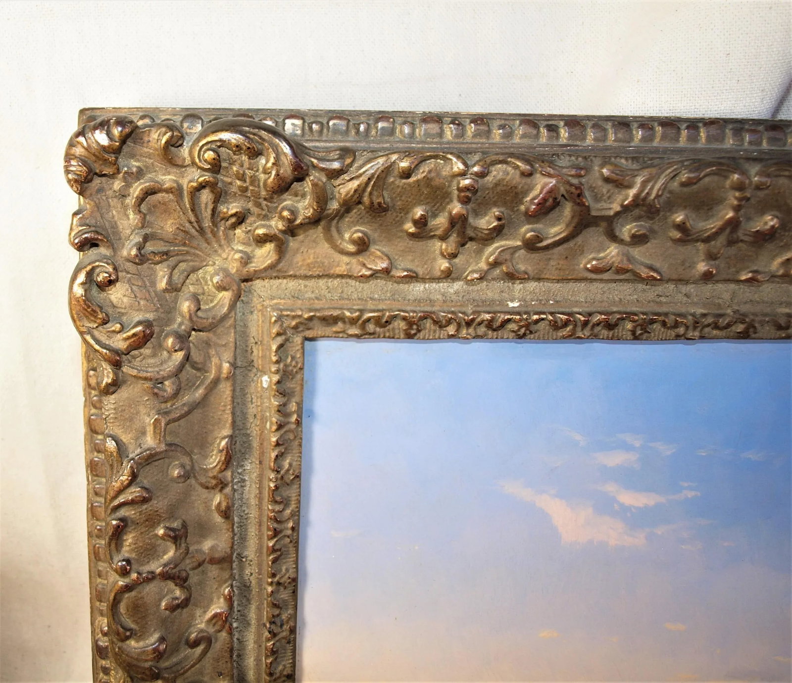 Early 19th Century Pastoral Landscape Oil Painting by Eugene Verboeckhoven and Louis Verwee, Framed - 6