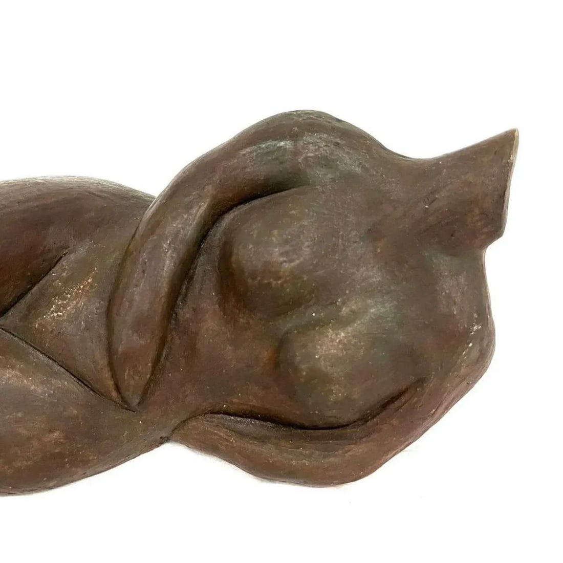 Mid 20th Century Modern Abstract Reclining Female Nude Sculpture - 6