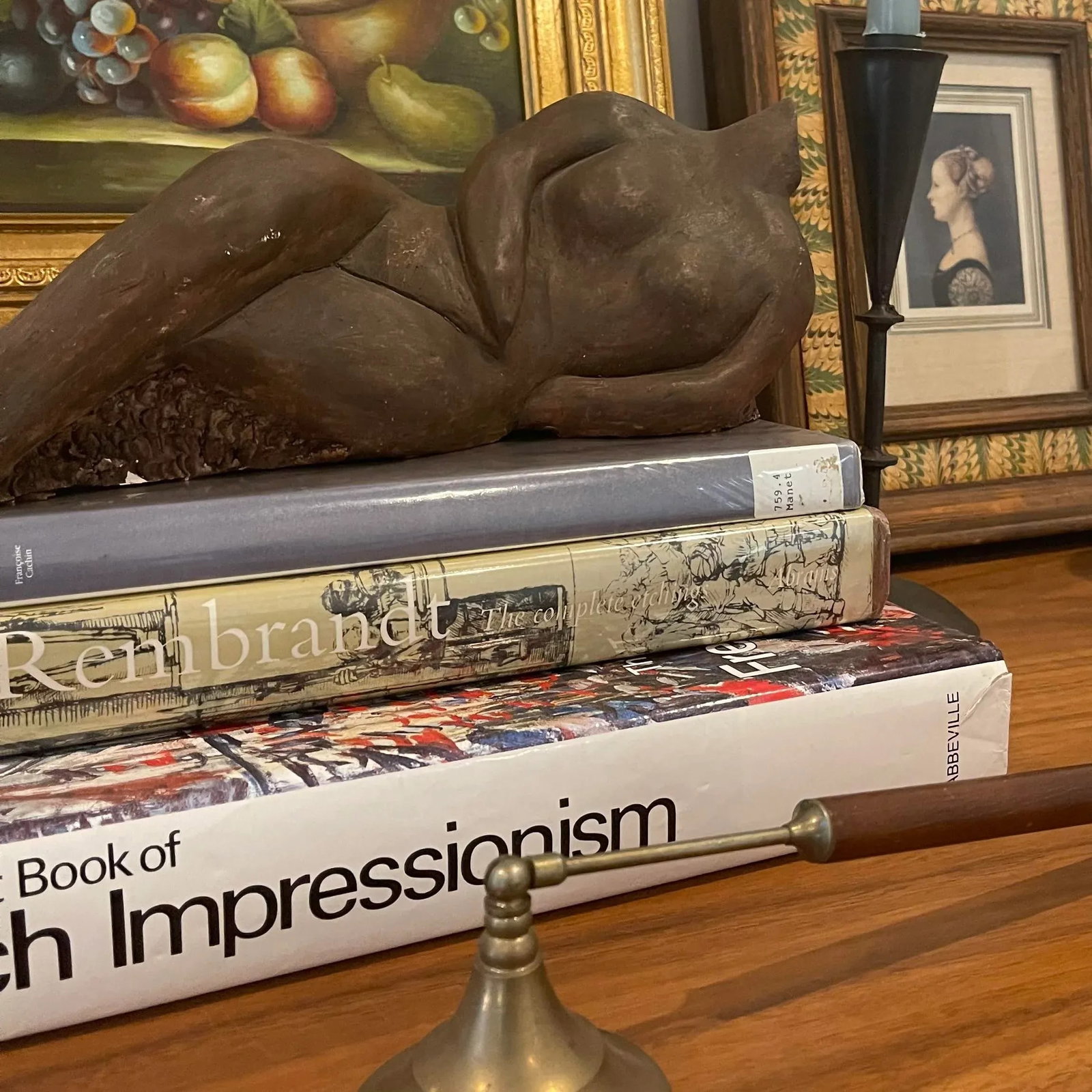 Mid 20th Century Modern Abstract Reclining Female Nude Sculpture - 8