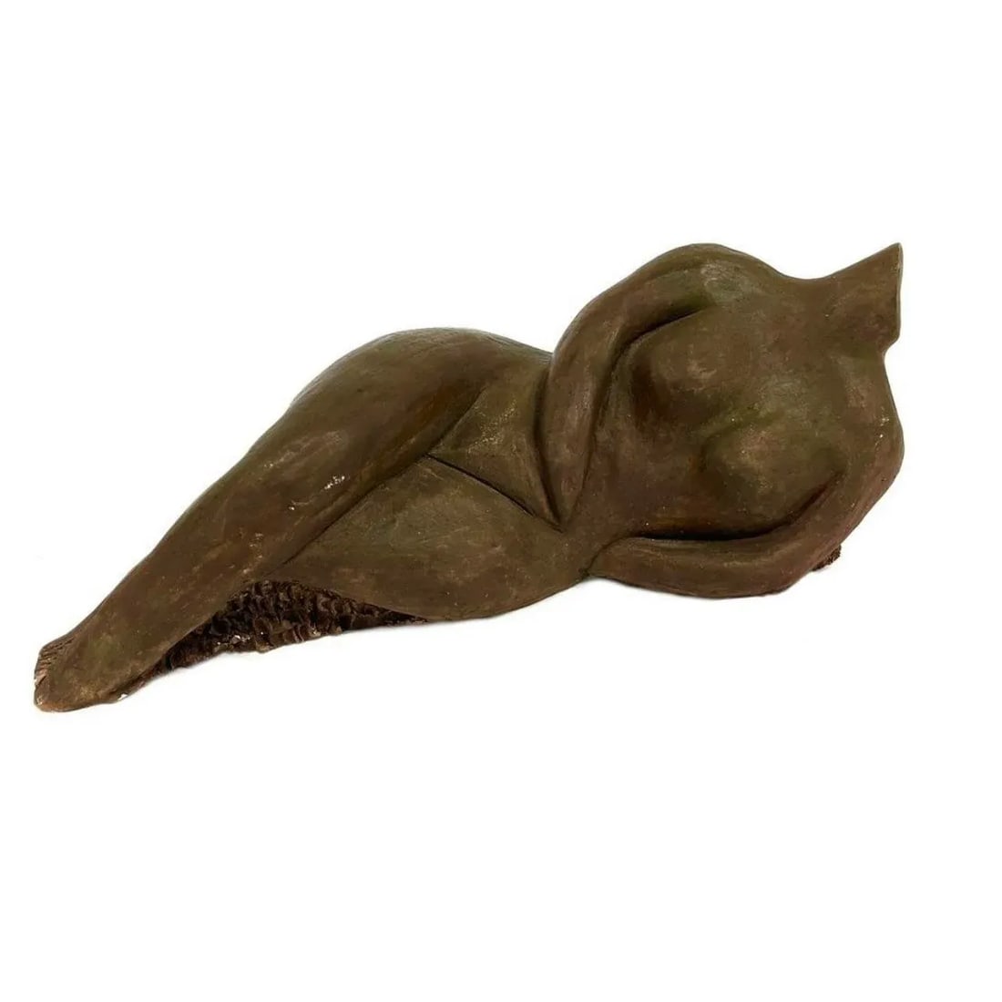 Mid 20th Century Modern Abstract Reclining Female Nude Sculpture - 9