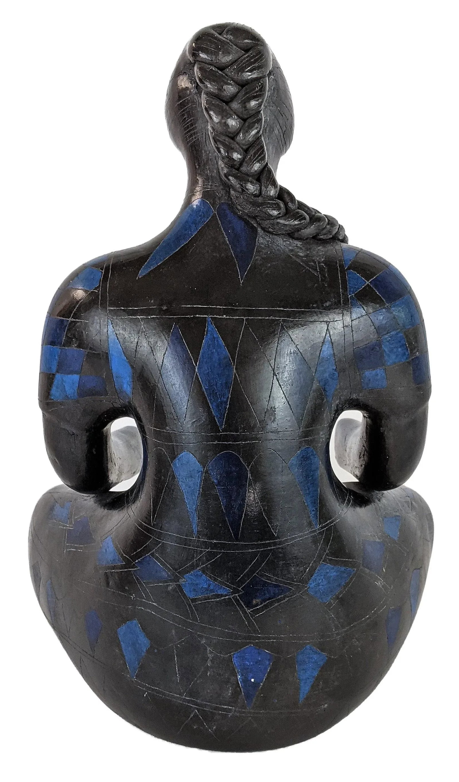 Manuel Felguerez Sitting Woman Terracotta Sculpture - 6
