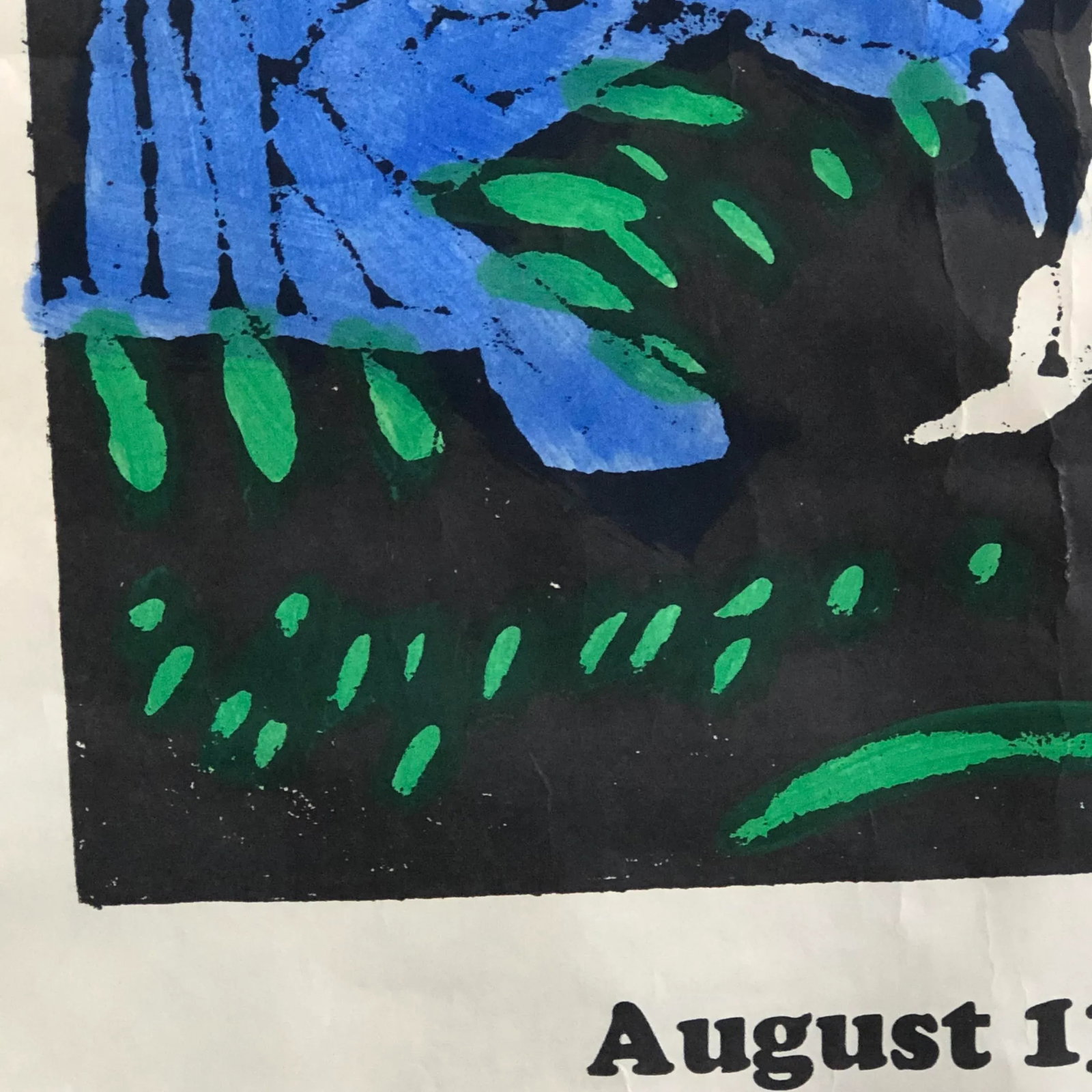 Vintage Original Art Theater Poster - 5