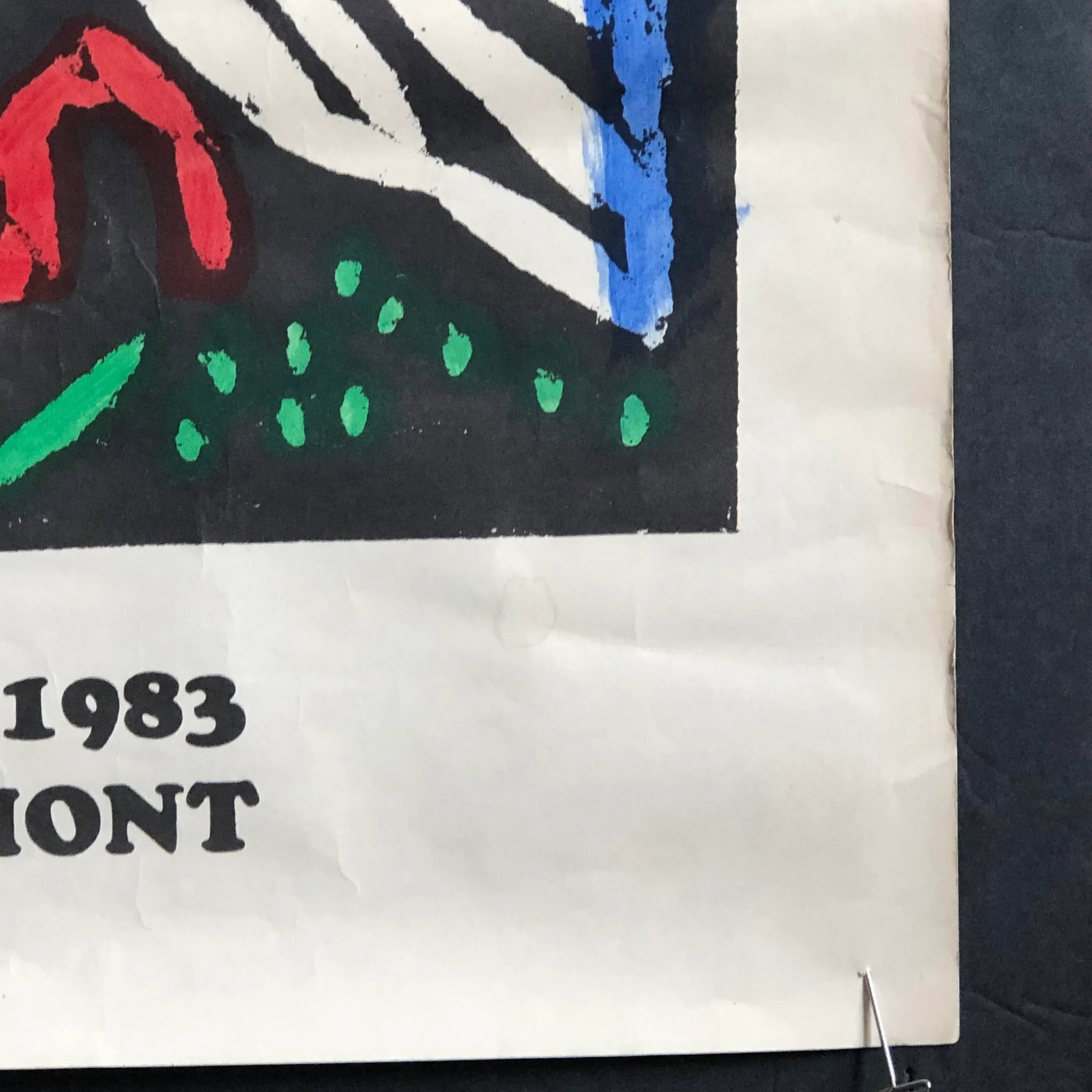 Vintage Original Art Theater Poster - 9