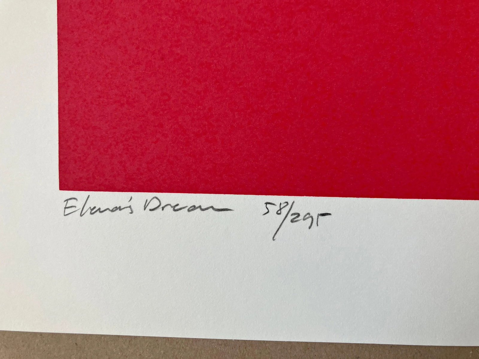 1980s "Elena's Dream" Jean-Marie Haesle Abstract Geometric Signed and Numbered Serigraph - 4