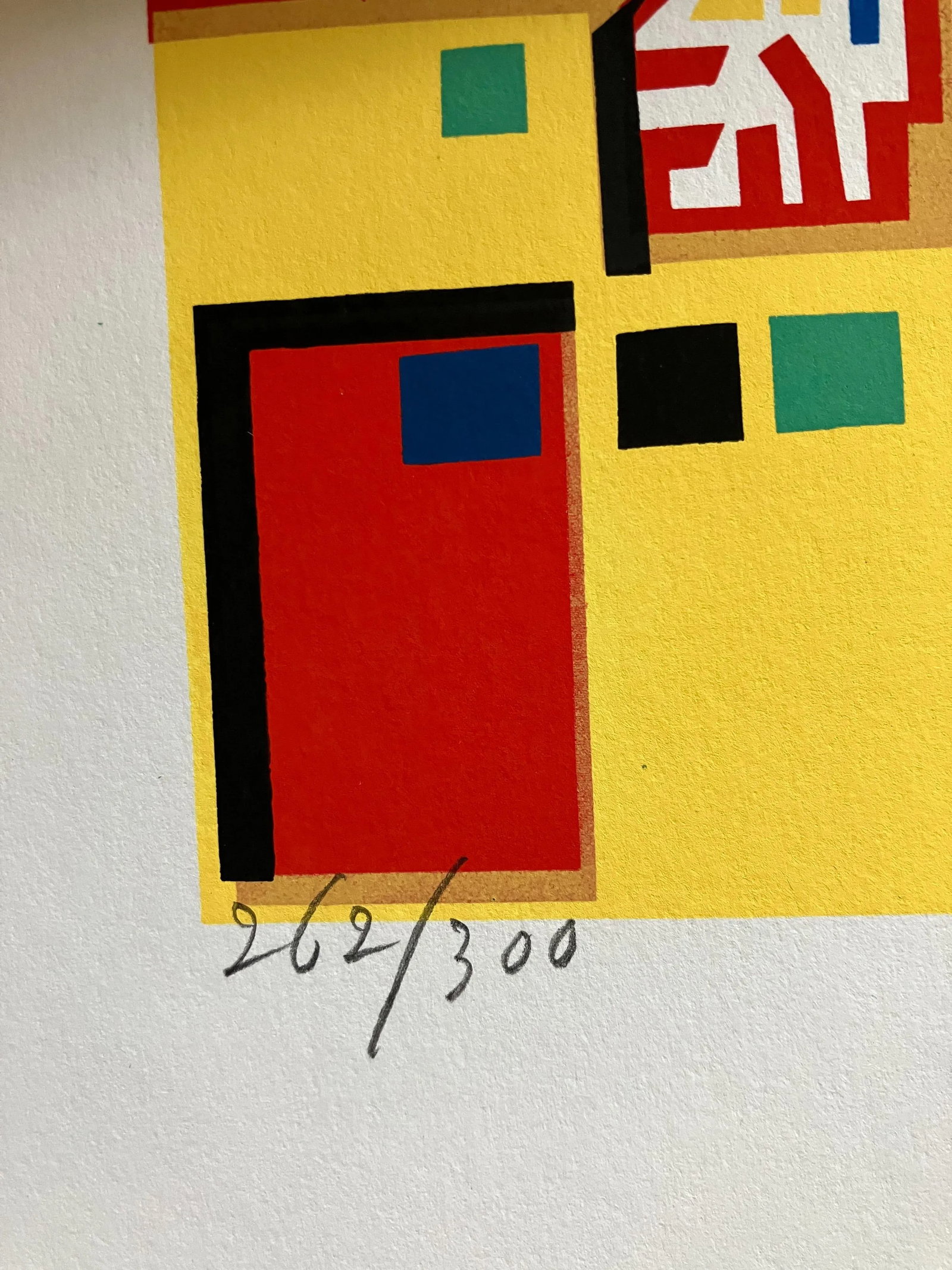 Risaburo Kimura Abstract Geometric Serigraph - City 369 - Signed, Numbered - 6