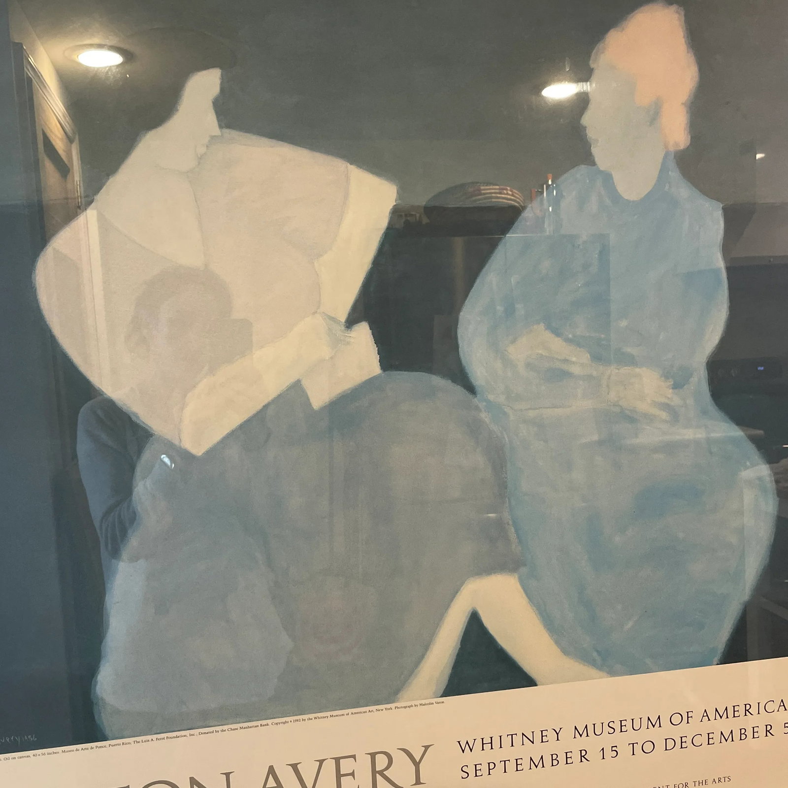 1982 Milton Avery Exhibition Poster, Whitney Museum of Modern Art - 2