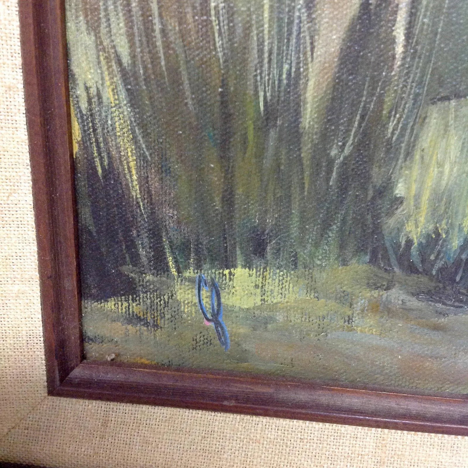 Carl Firth Mid-Century East Shore Oil Painting - 3