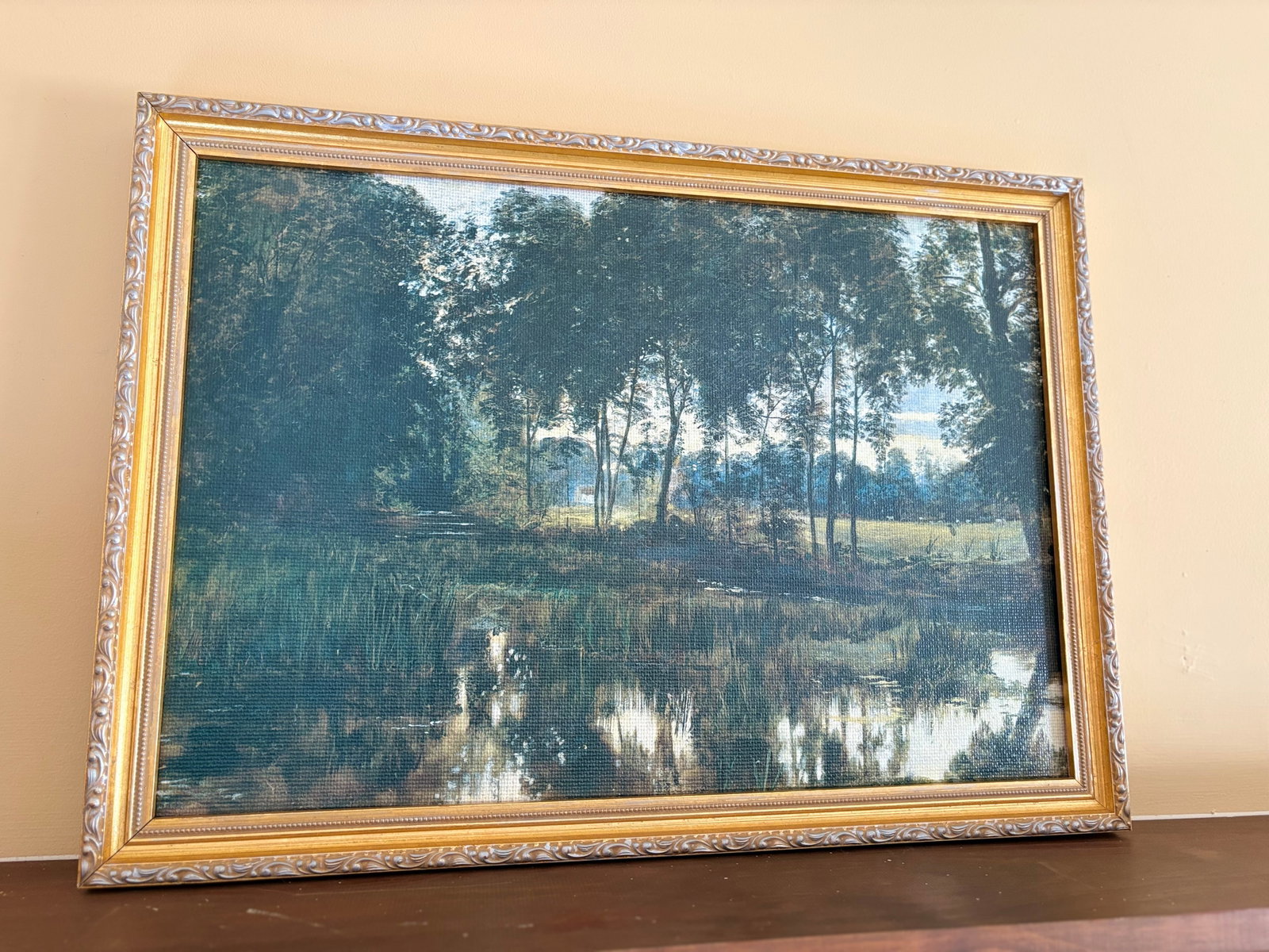 1980s National Gallery of Ireland Rye Water County Kildare by William Davis Irish Landscape - 2